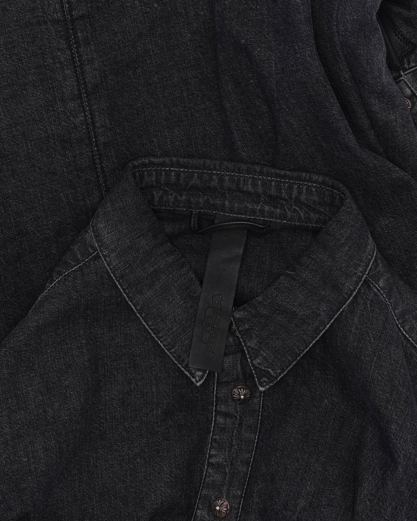 Cross Patch Denim Shirt