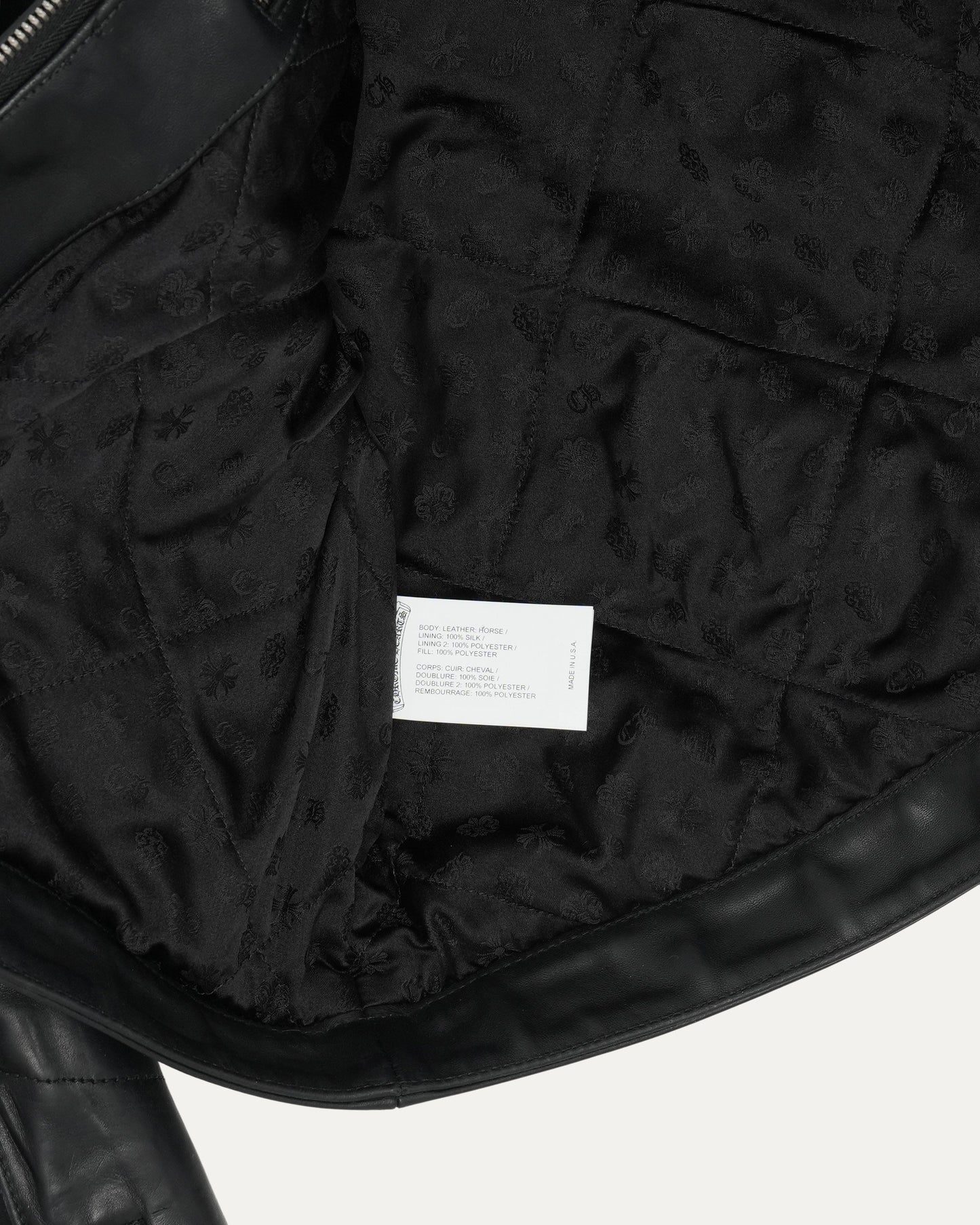 Leather Blouson Jacket