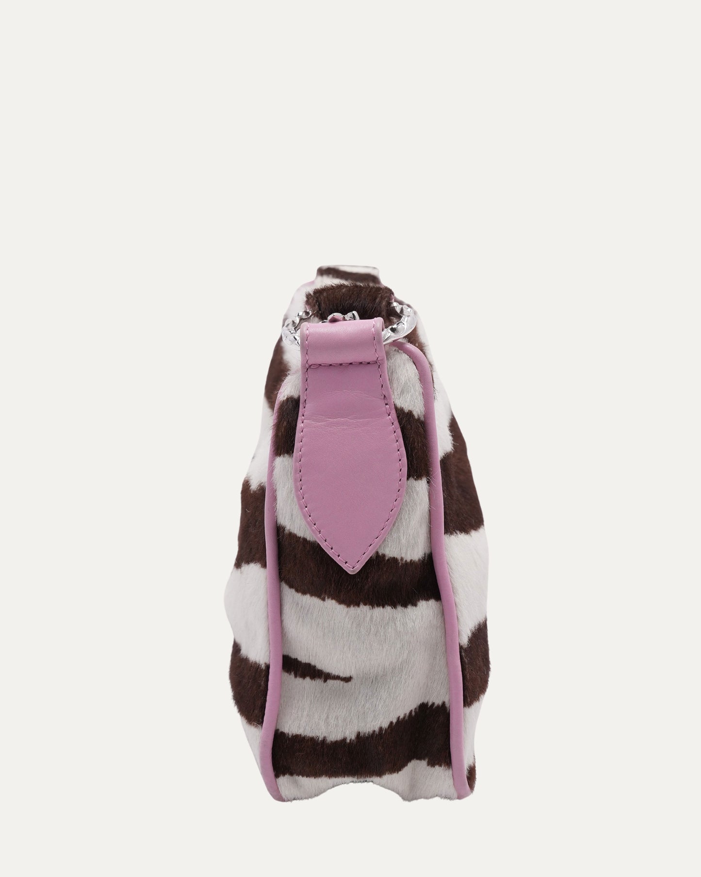 Pony Hair Dagger Embellished Chicken Nugget Bag