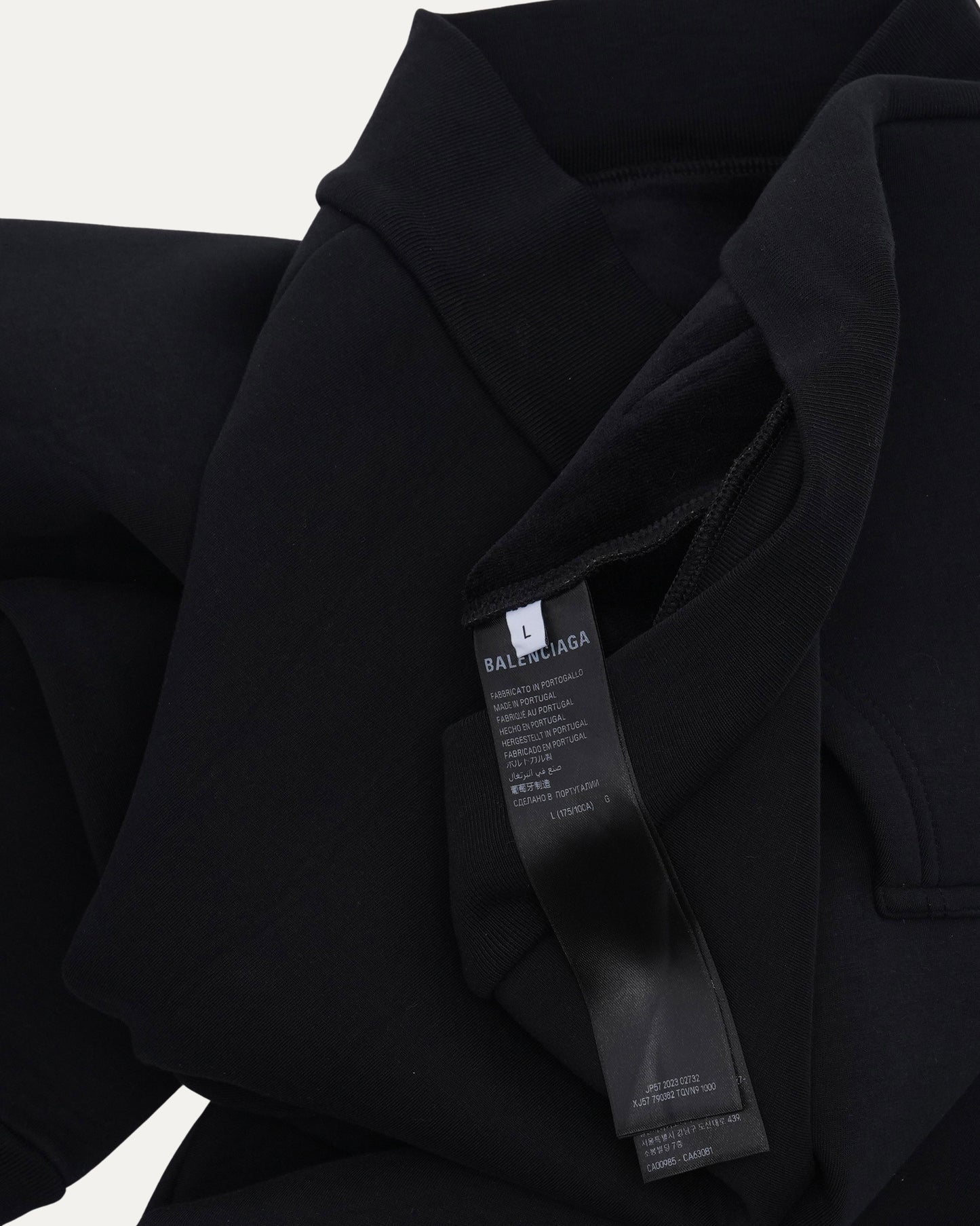 3B Logo Neoprene Hoodie