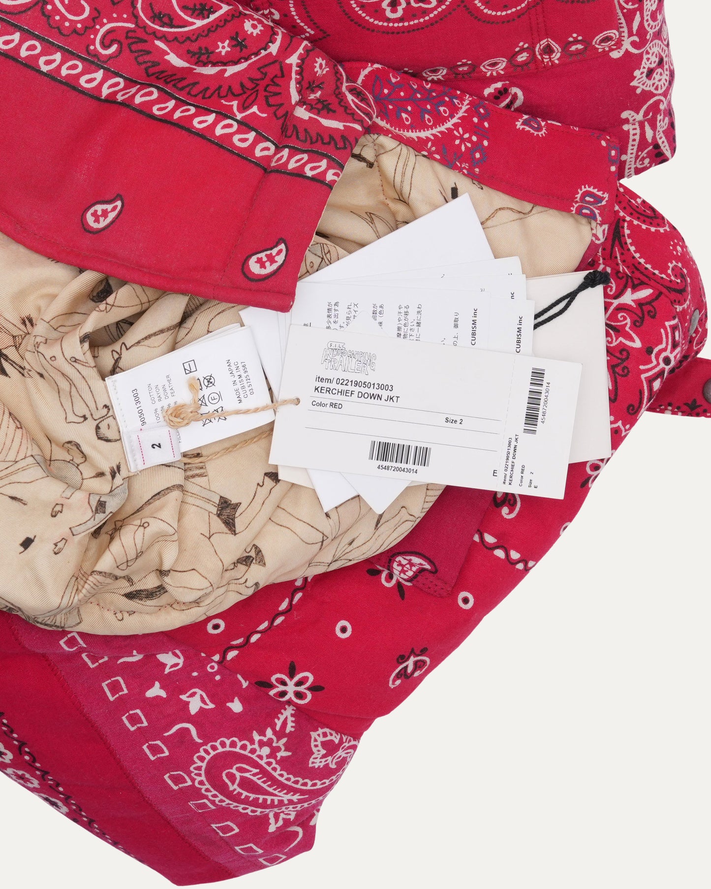 ICT Bandana Kerchief Down Jacket