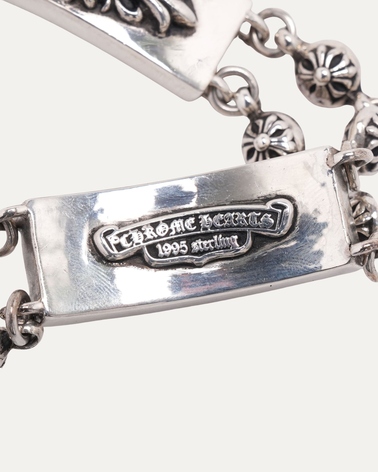 Double ID Plus Ball Bracelet