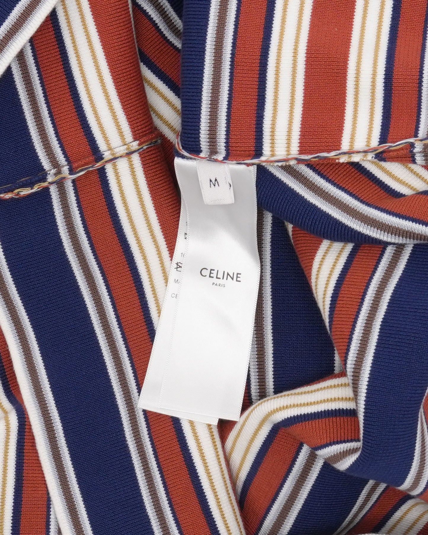 Striped Knit Polo