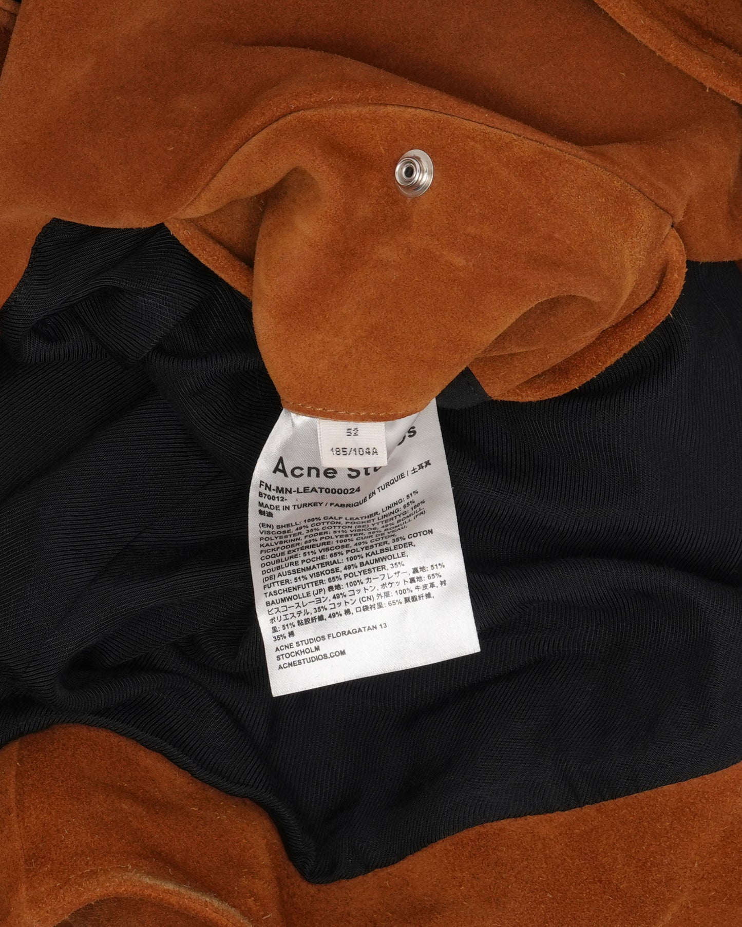 Suede Double Rider Jacket