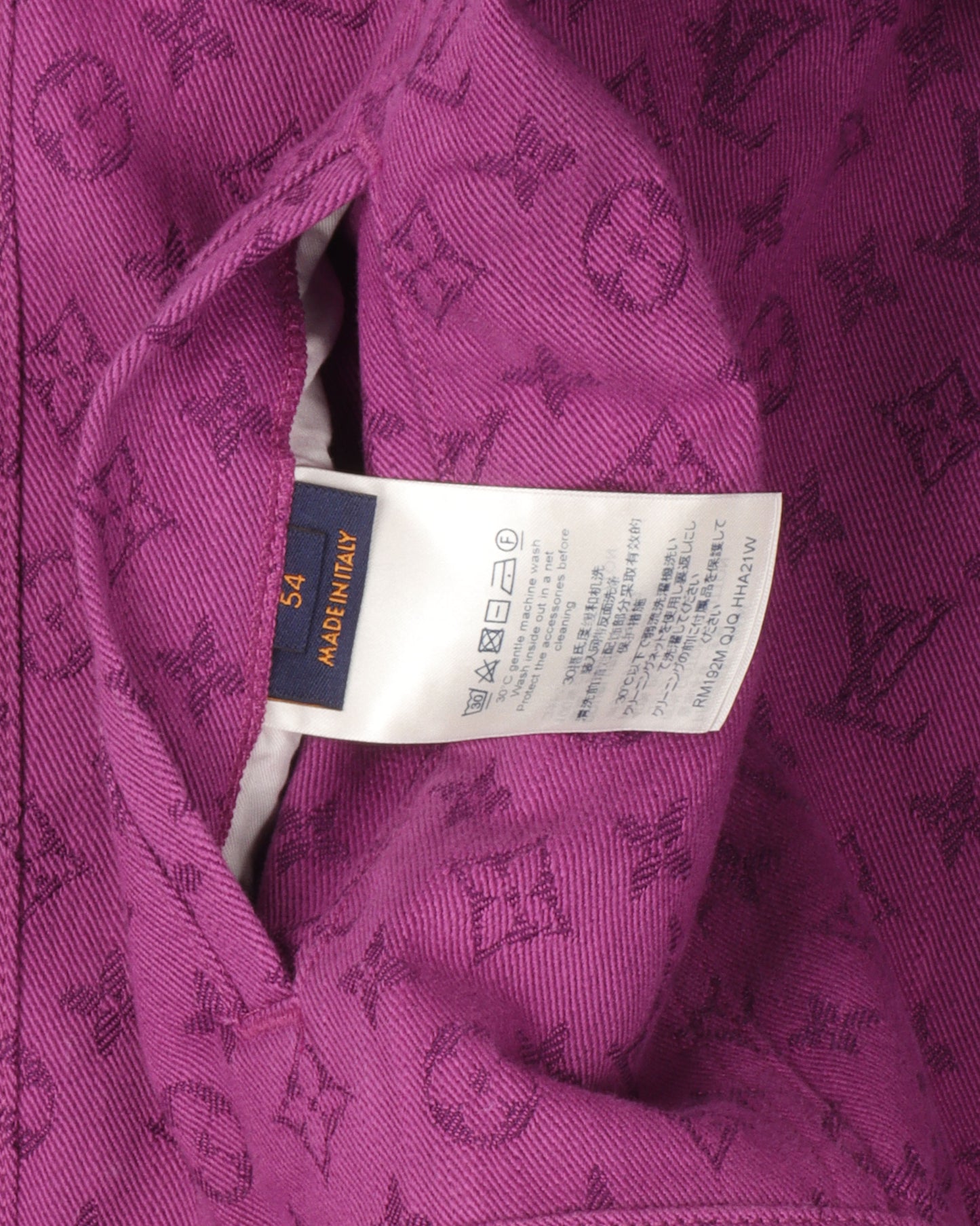 Monogram Denim Jacket