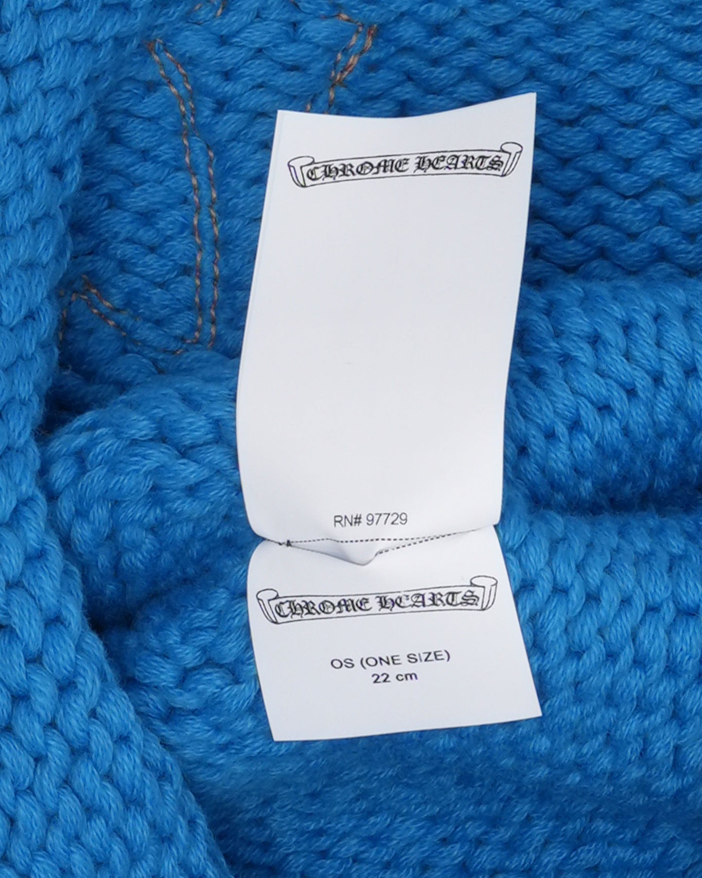 Cashmere Cross Patch Beanie