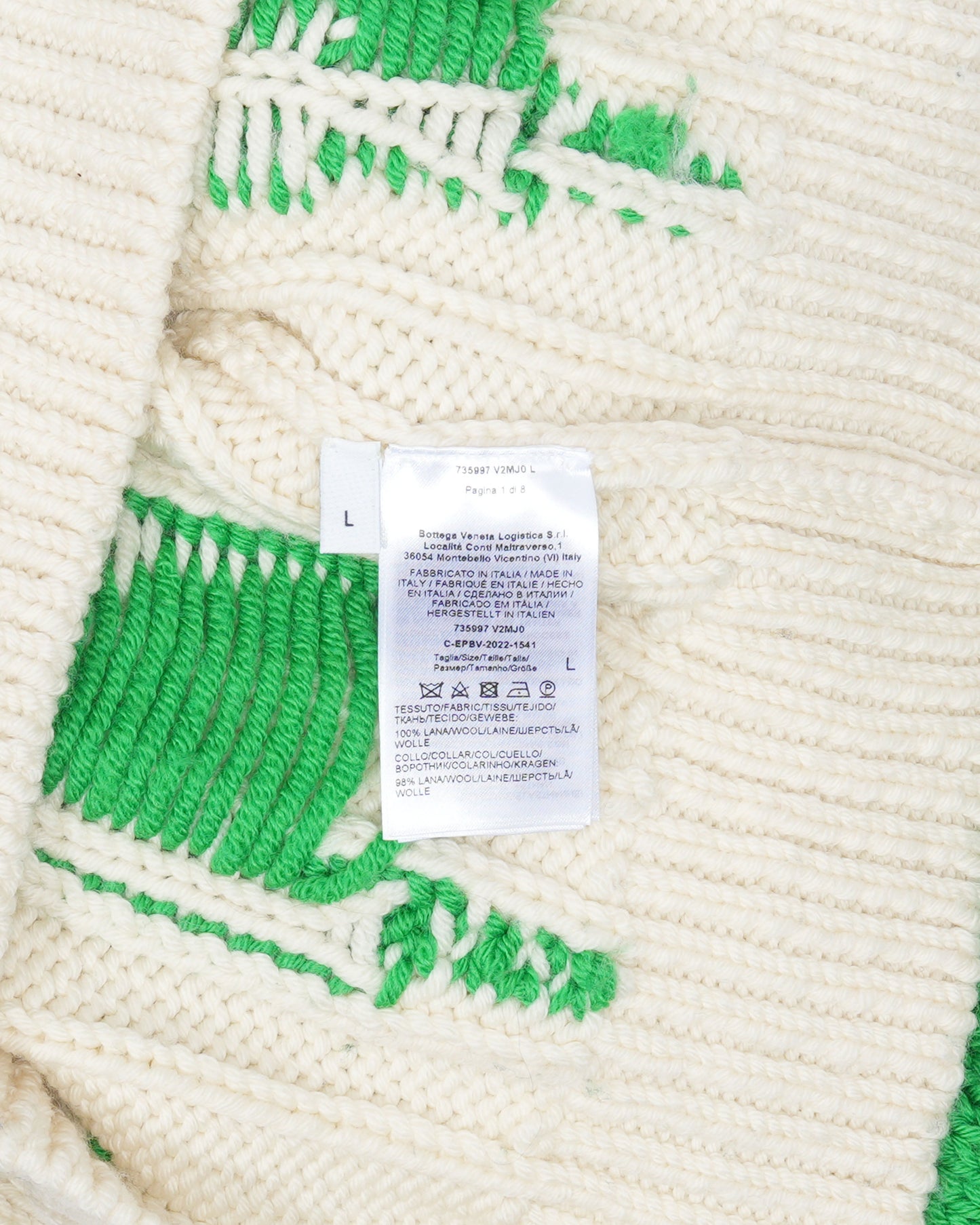 Wool Graphic Sweater