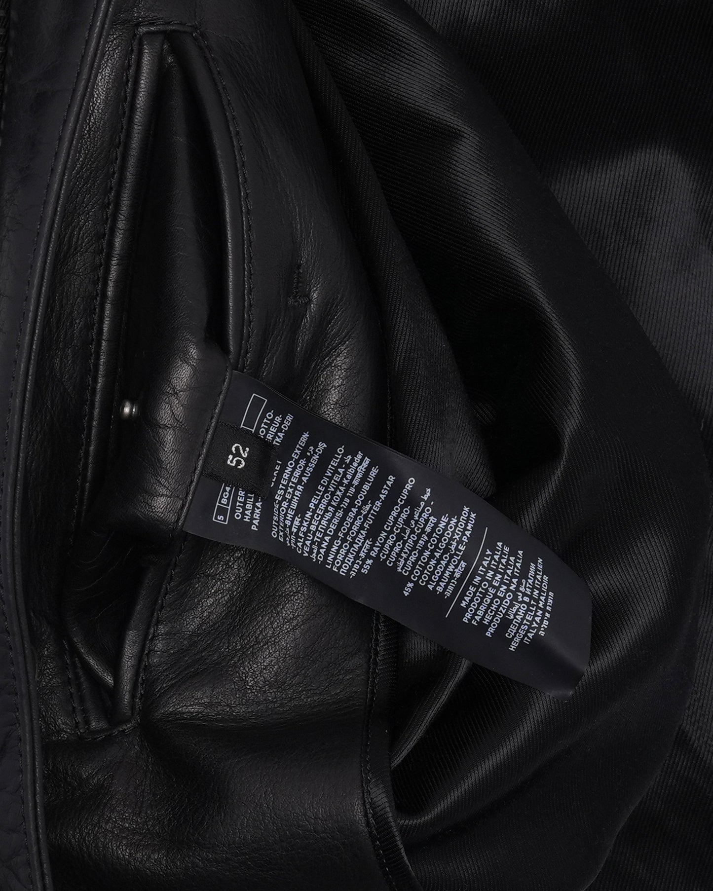Leather Chore Coat