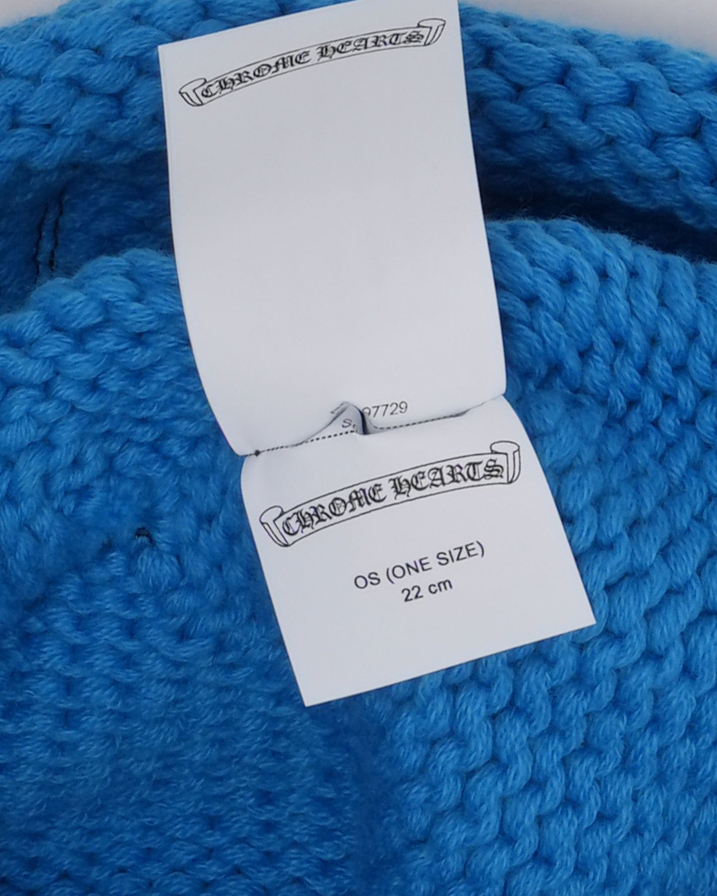 Cashmere Cross Patch Beanie