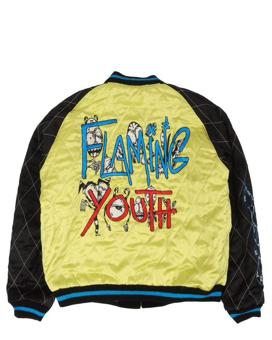 Matty Boy "Flaming Youth" Reversible Souvenir Jacket