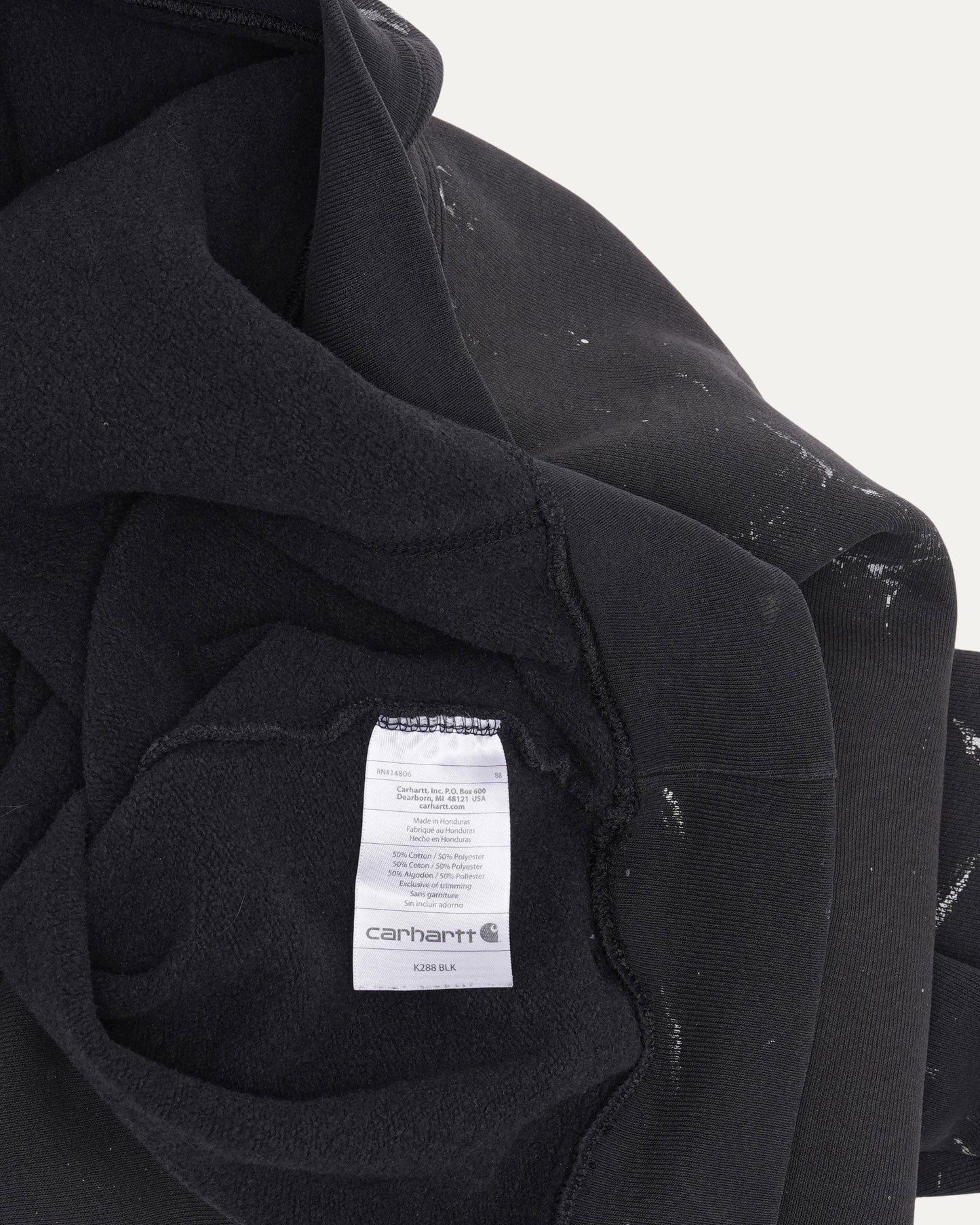 Carhartt Distressed Painted Hoodie