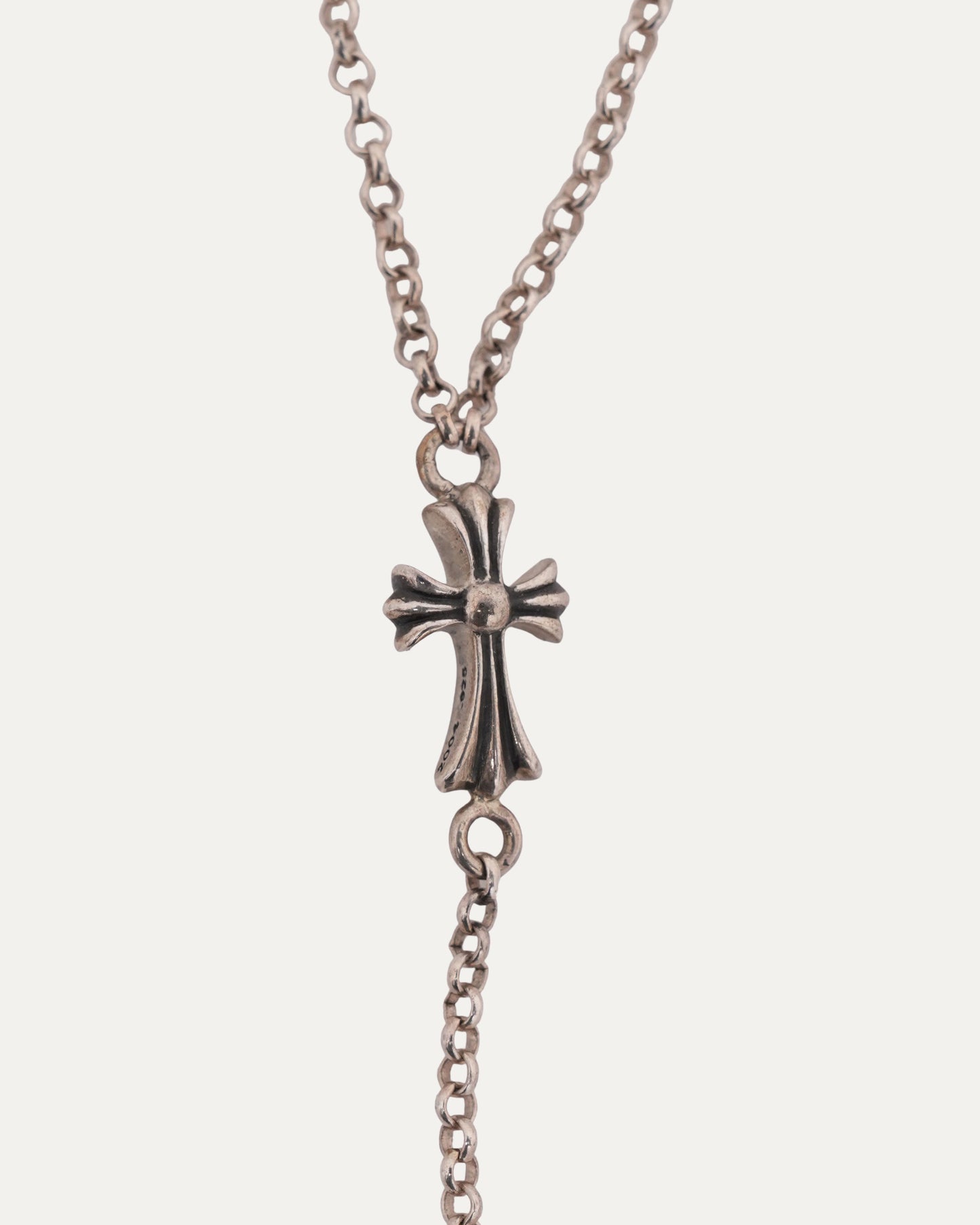 Ring & Cross Charm Hand Chain Bracelet