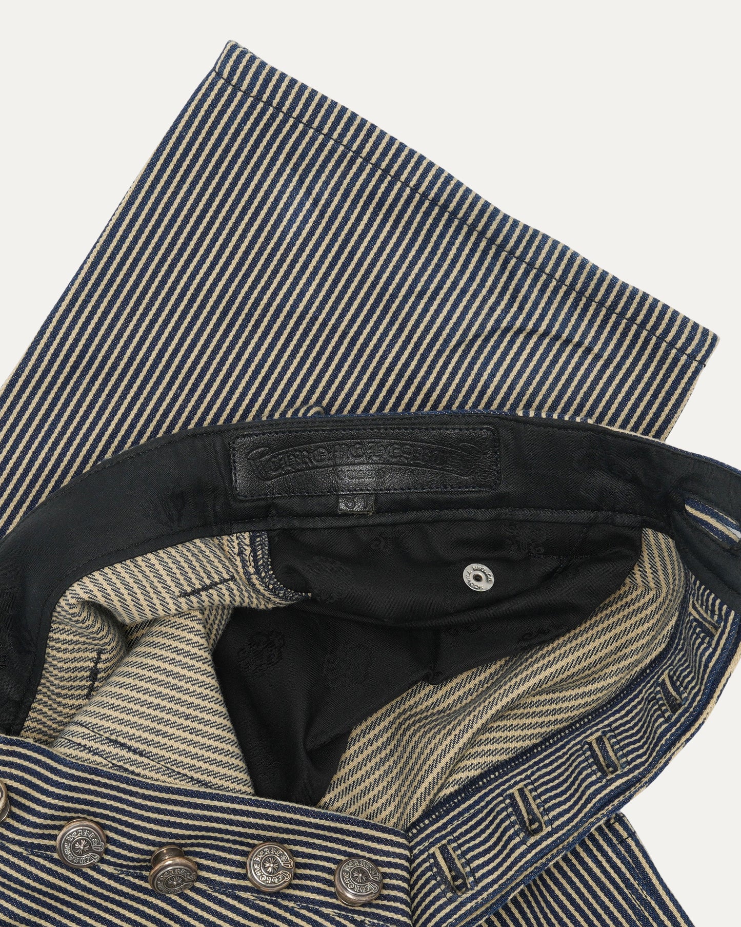 Hickory Stripe Double Knee Pants