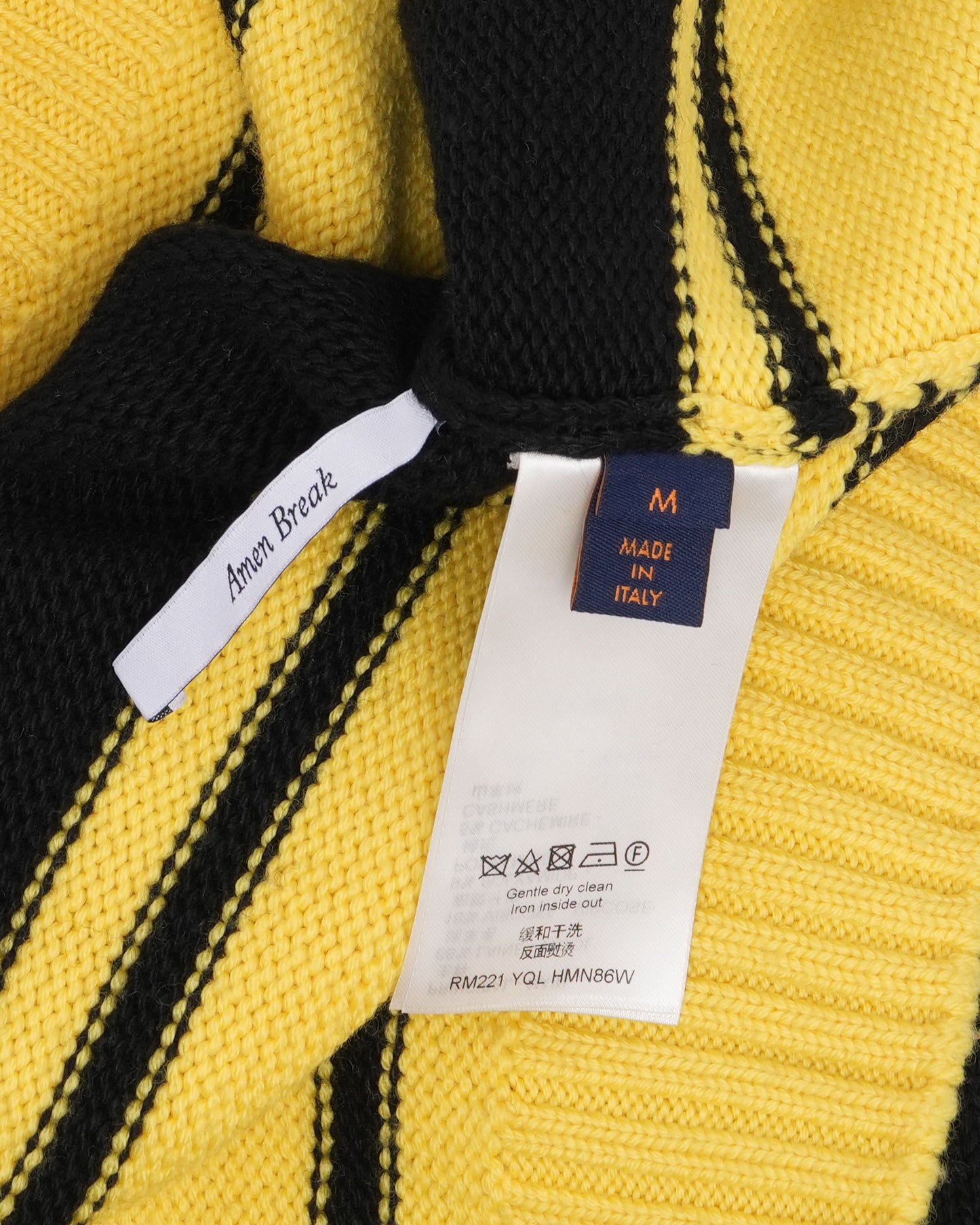 Intarsia Football Sweater