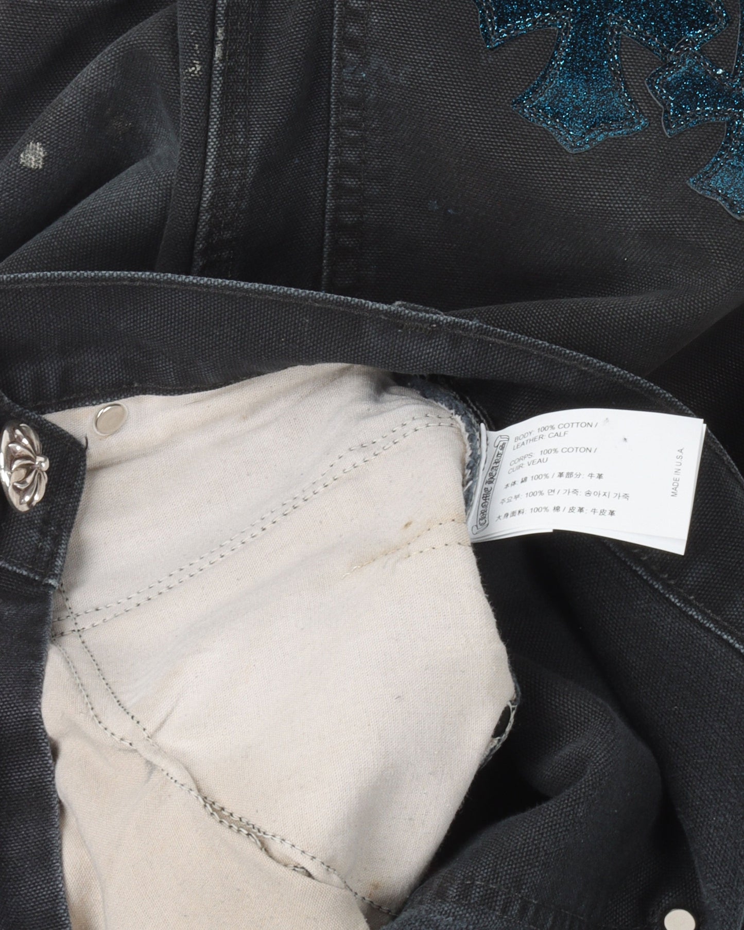 St. Barth Exclusive Carhartt Cross Patch Double Knee Carpenter Pants