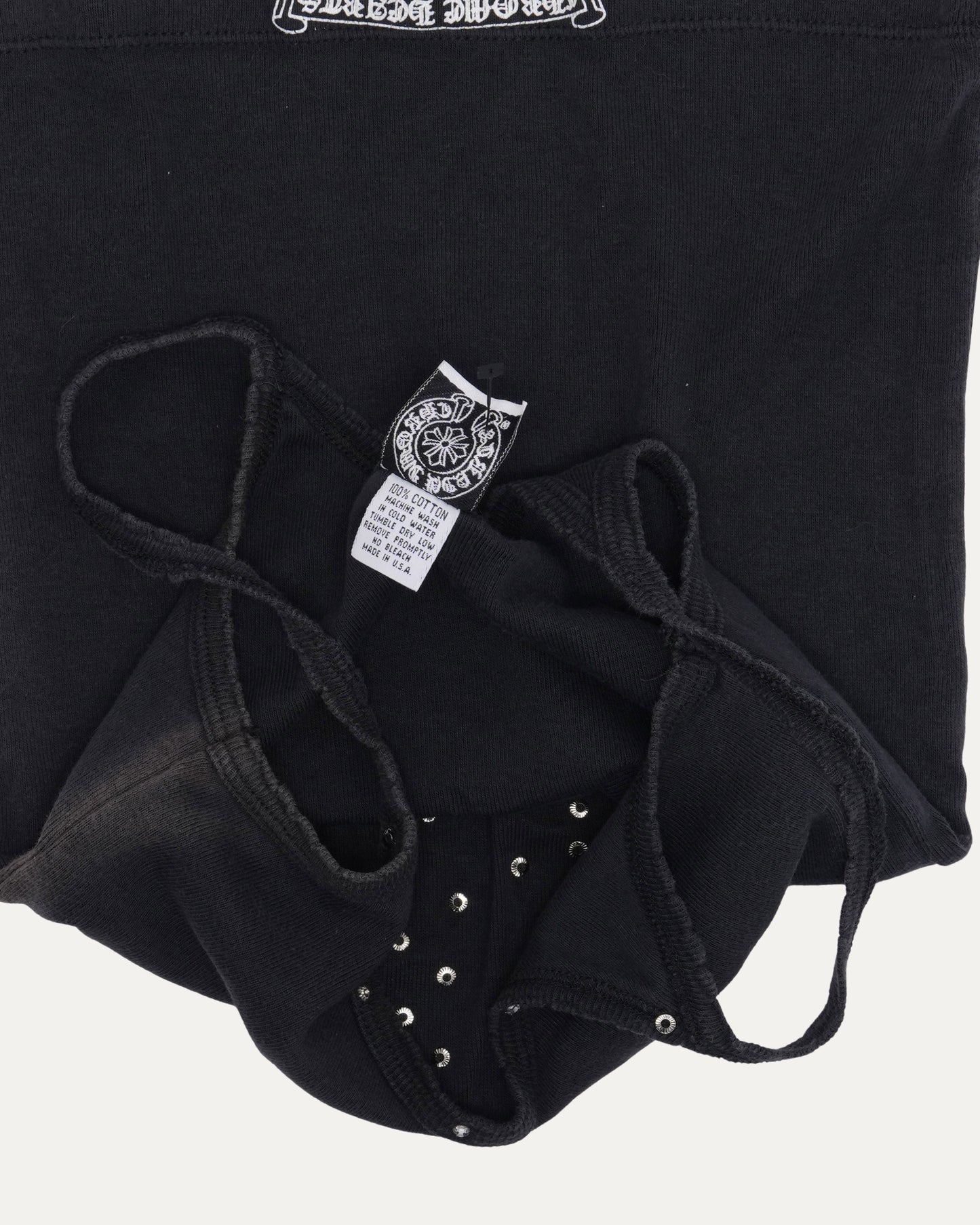 Rhinestone Vertical Logo Cropped Tank Top