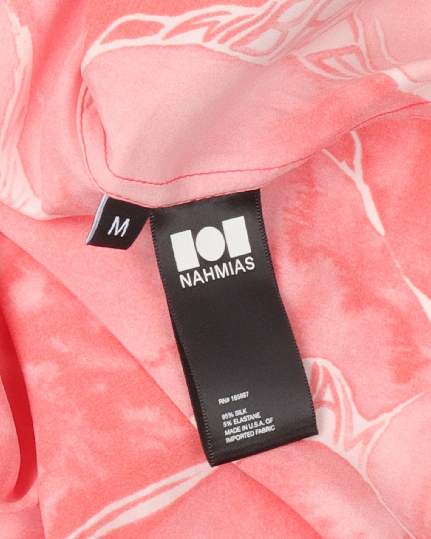 Miracle Tie Dye Silk Button Down Shirt