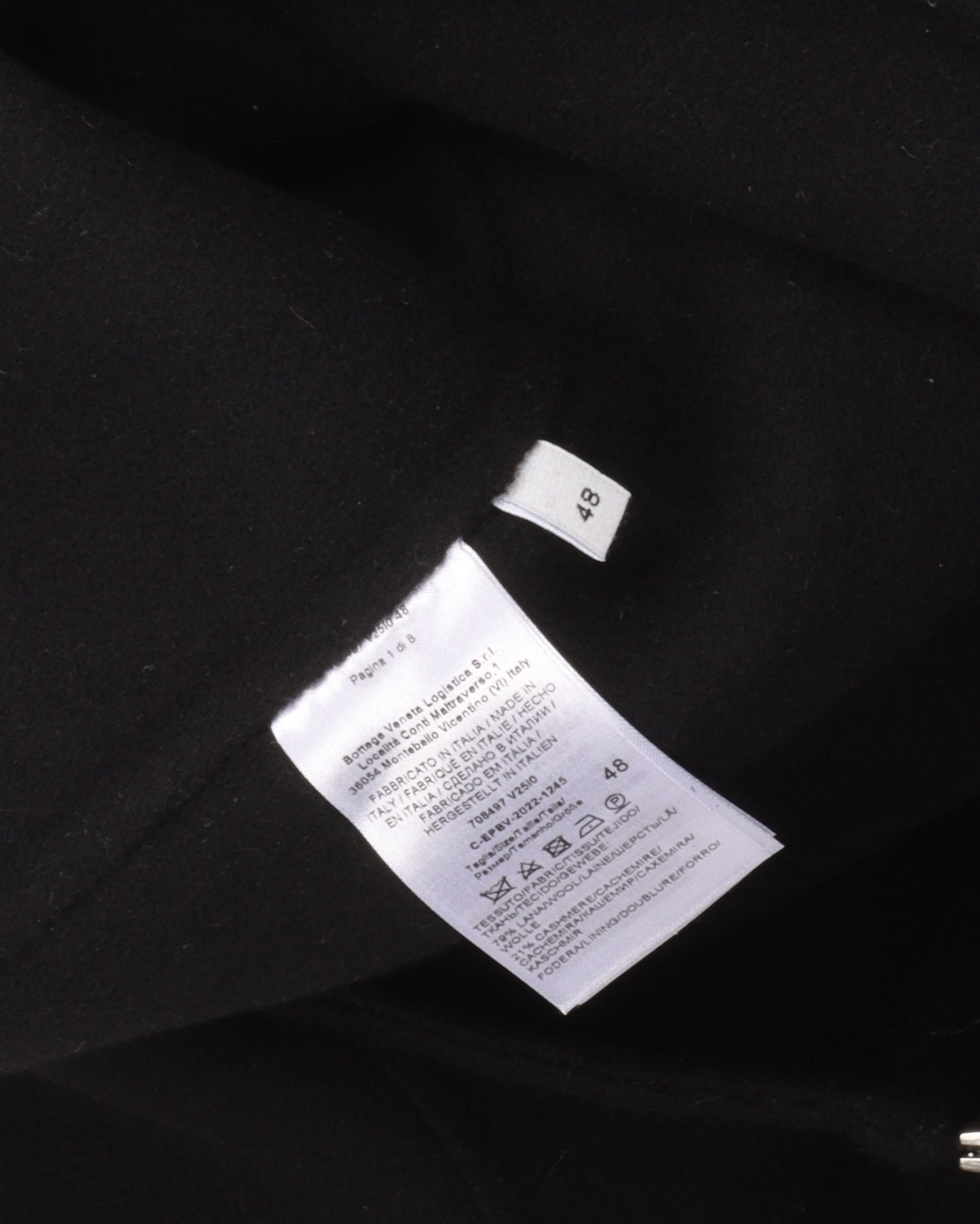 Cropped Wool-Cashmere Blend Jacket