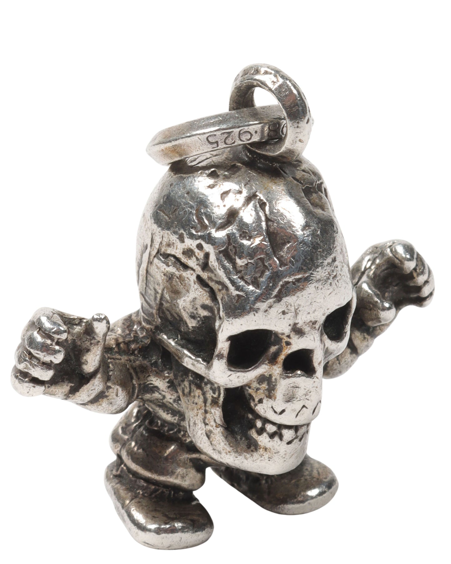 "Harris Teeter" Silver Foti Pendant