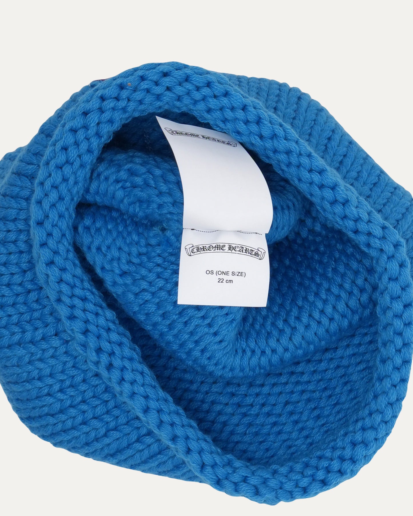 Cashmere Cross Patch Beanie