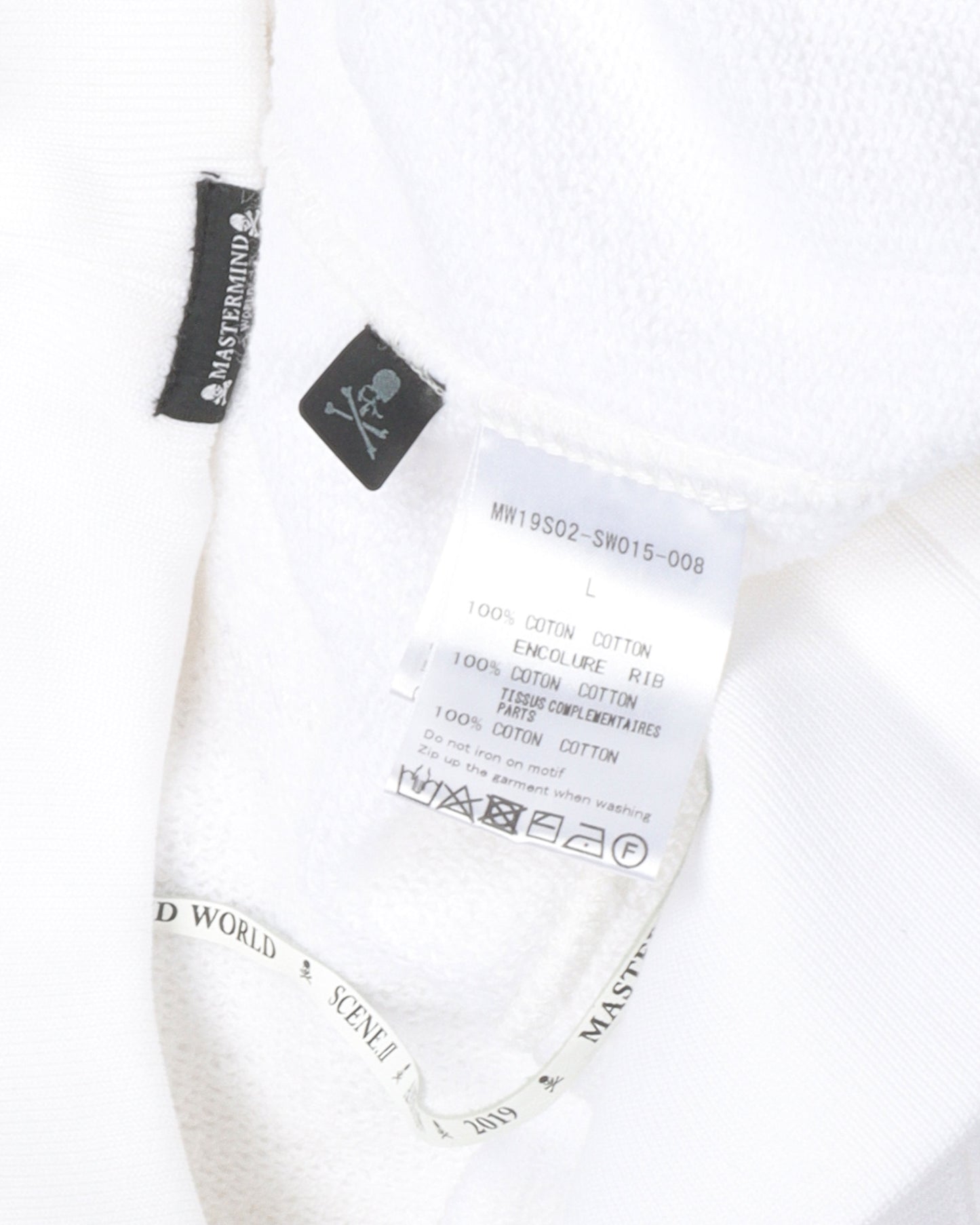 Gold Skull & Crossbones Zip Up hoodie