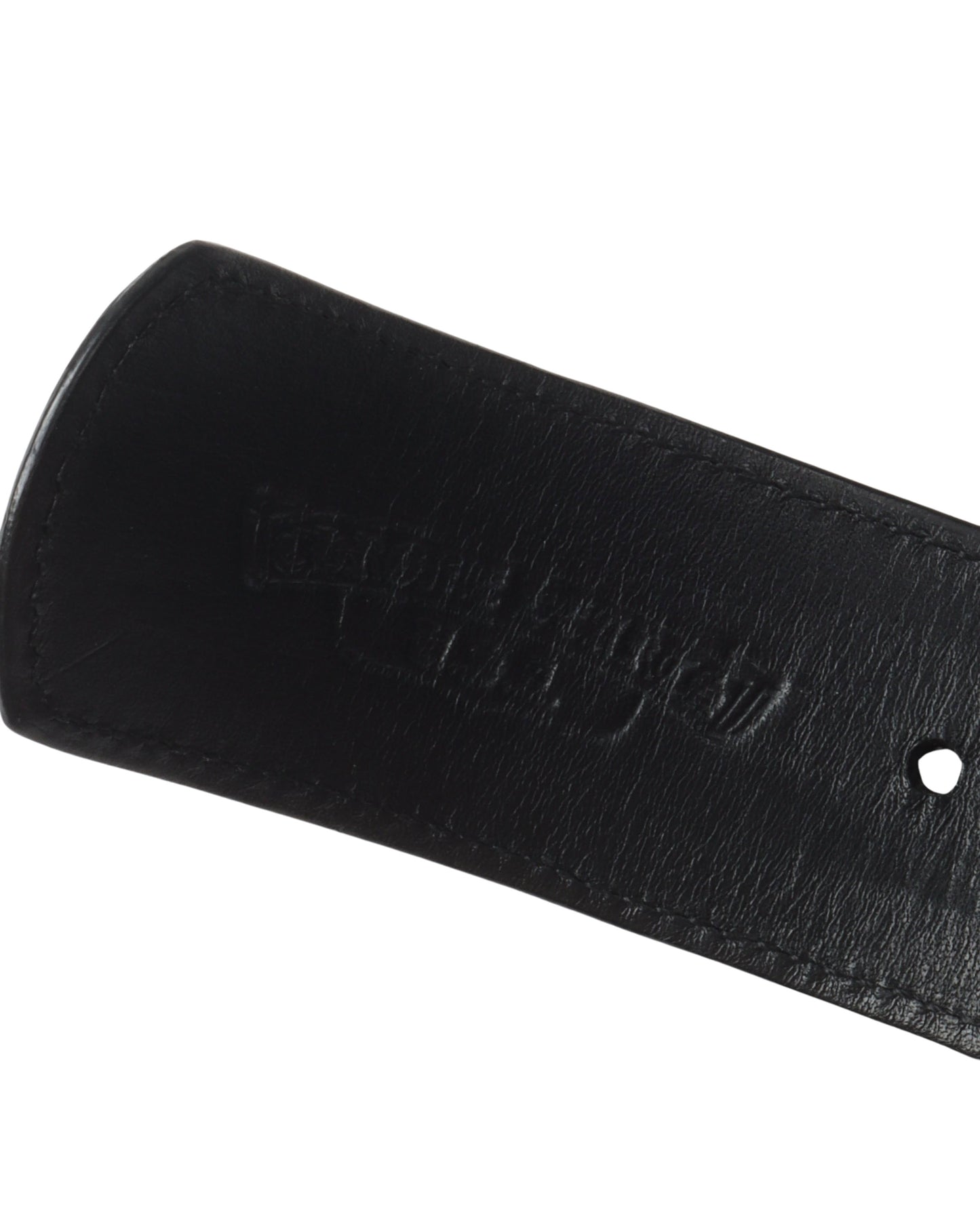 Studded Leather Punk Belt Strap (No Buckle)