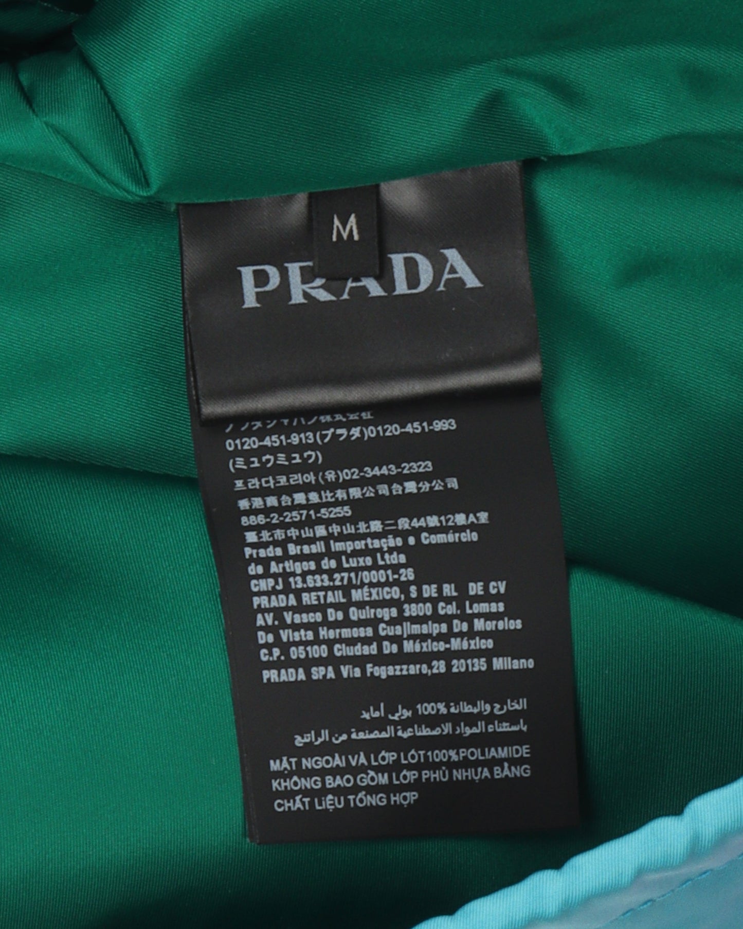 Multicolor Nylon Anorak Jacket