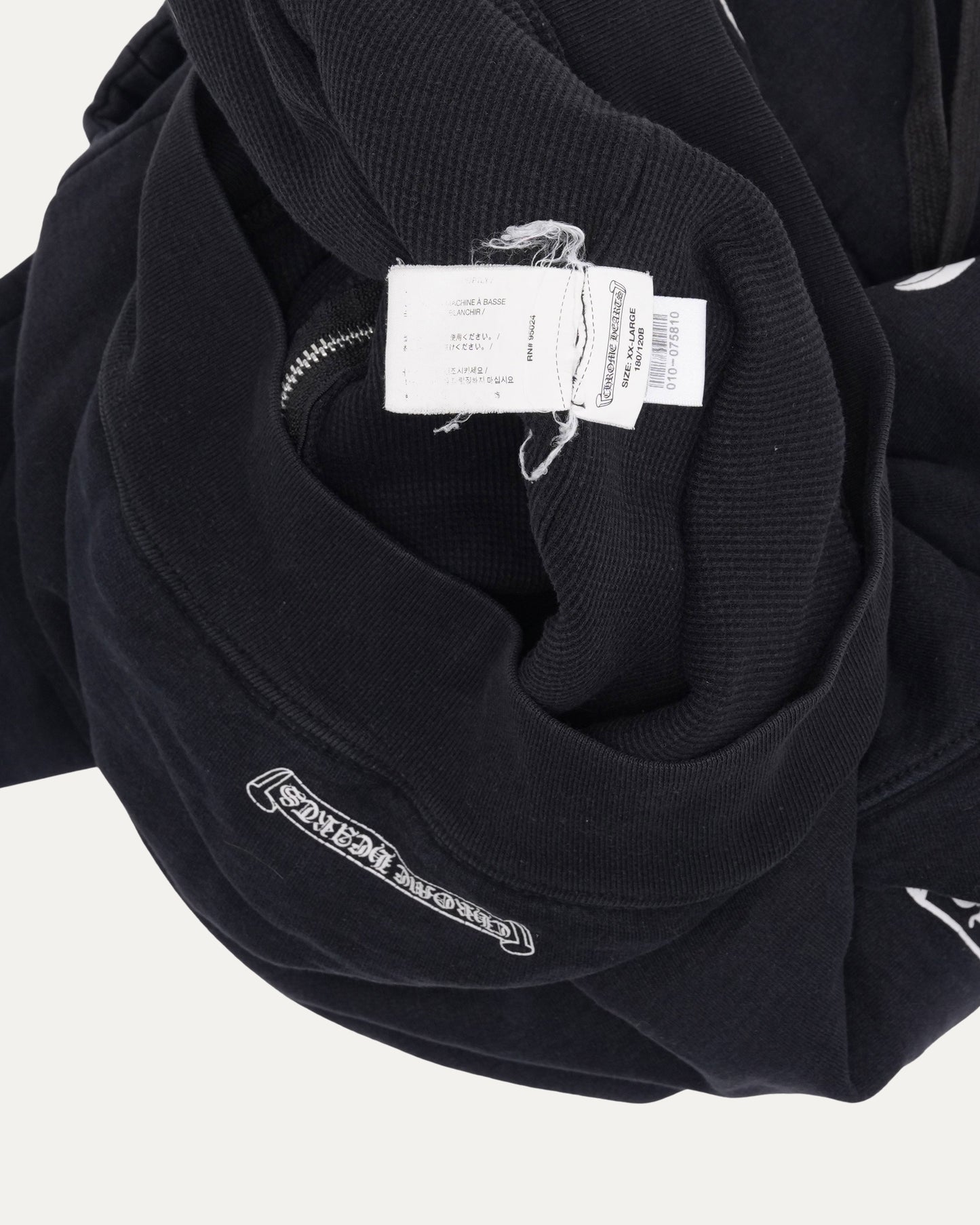 Thermal Lined Fleur Logo Zip Up Hoodie