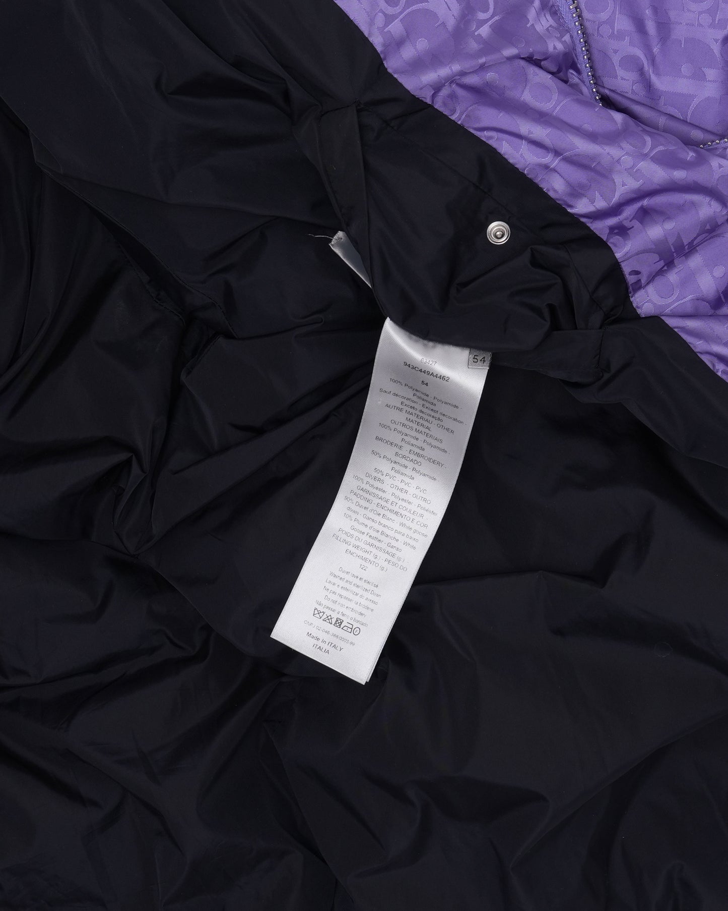 Oblique Down Puffer Jacket