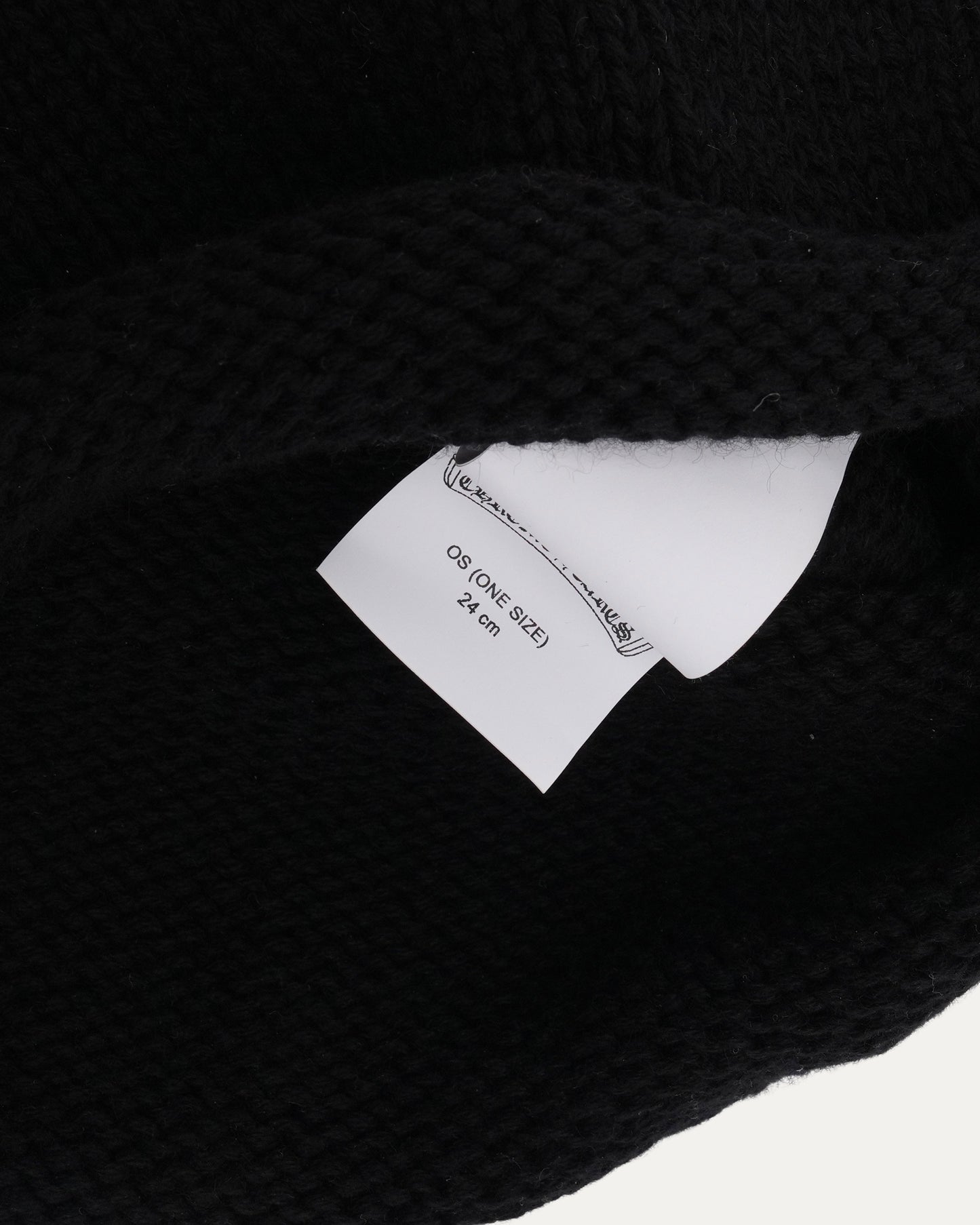 Plus Cross Cashmere Beanie