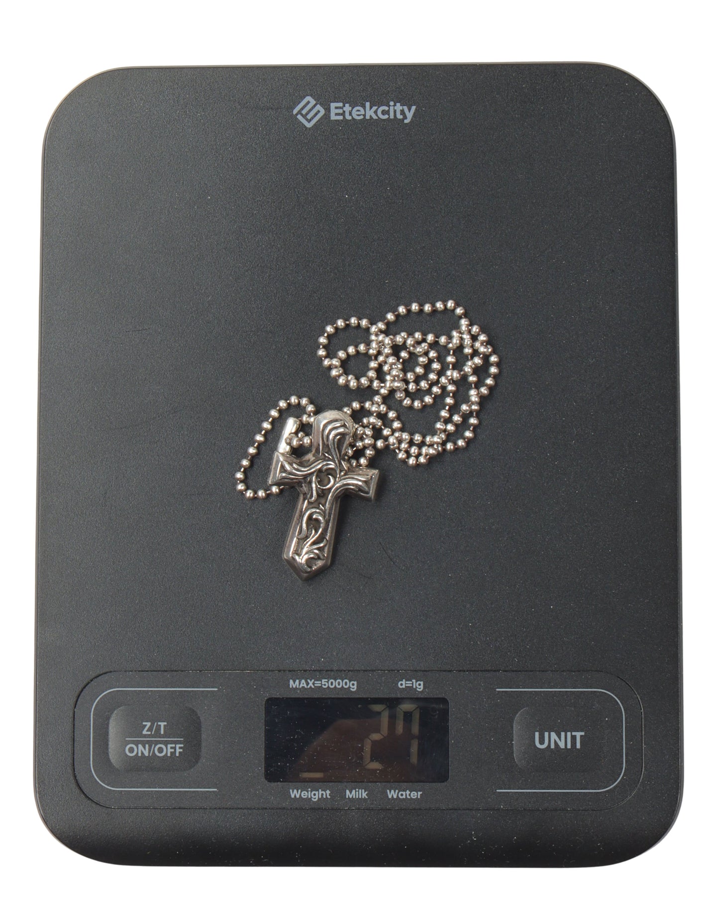 Vulcan Cross Pendant w/ Chain