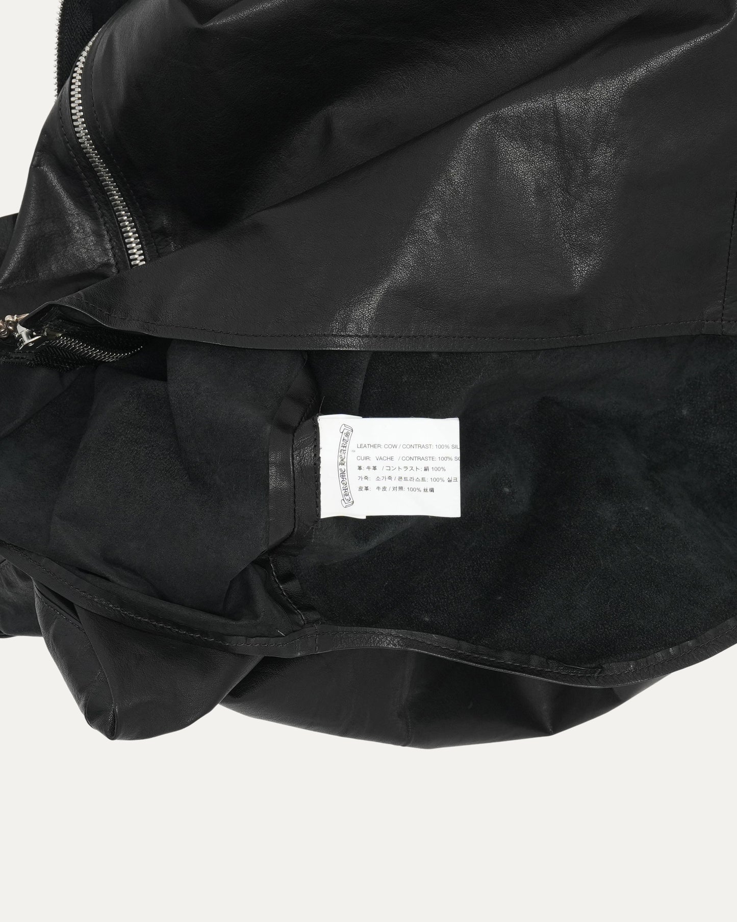 Short Sleeve Leather Shirt