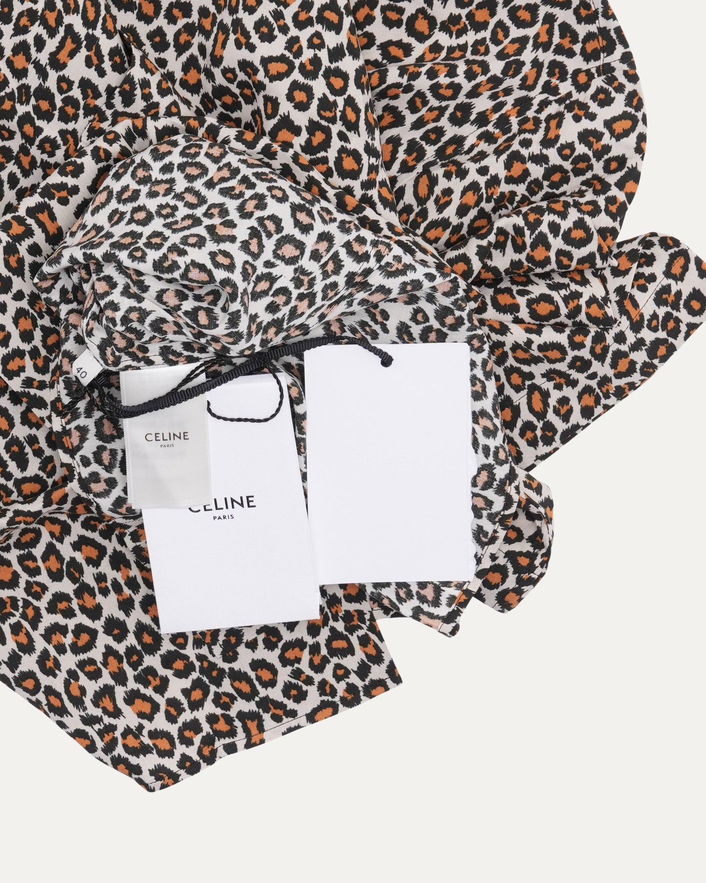 Leopard Print Camp Collar Shirt