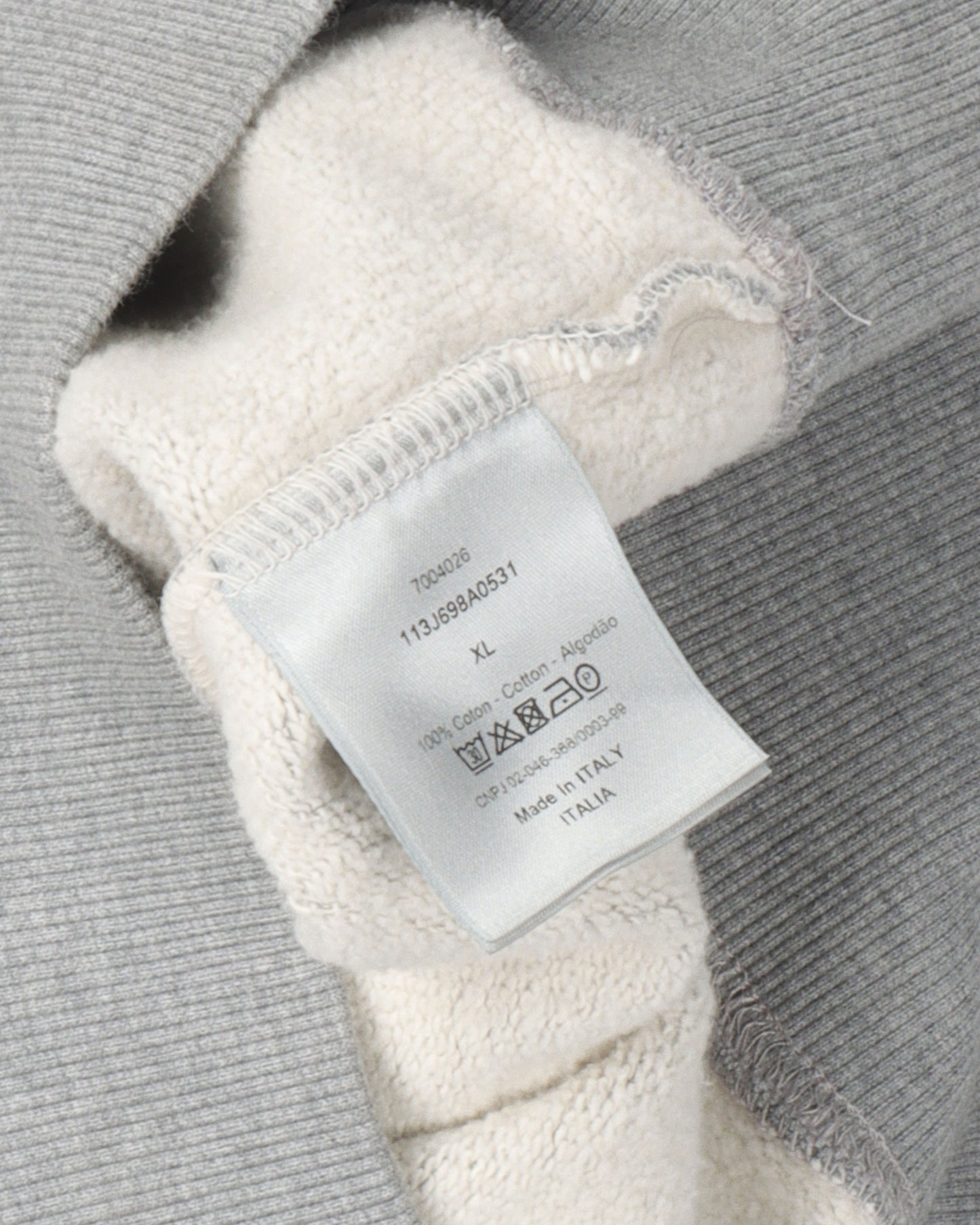 CD Embroidered Hoodie