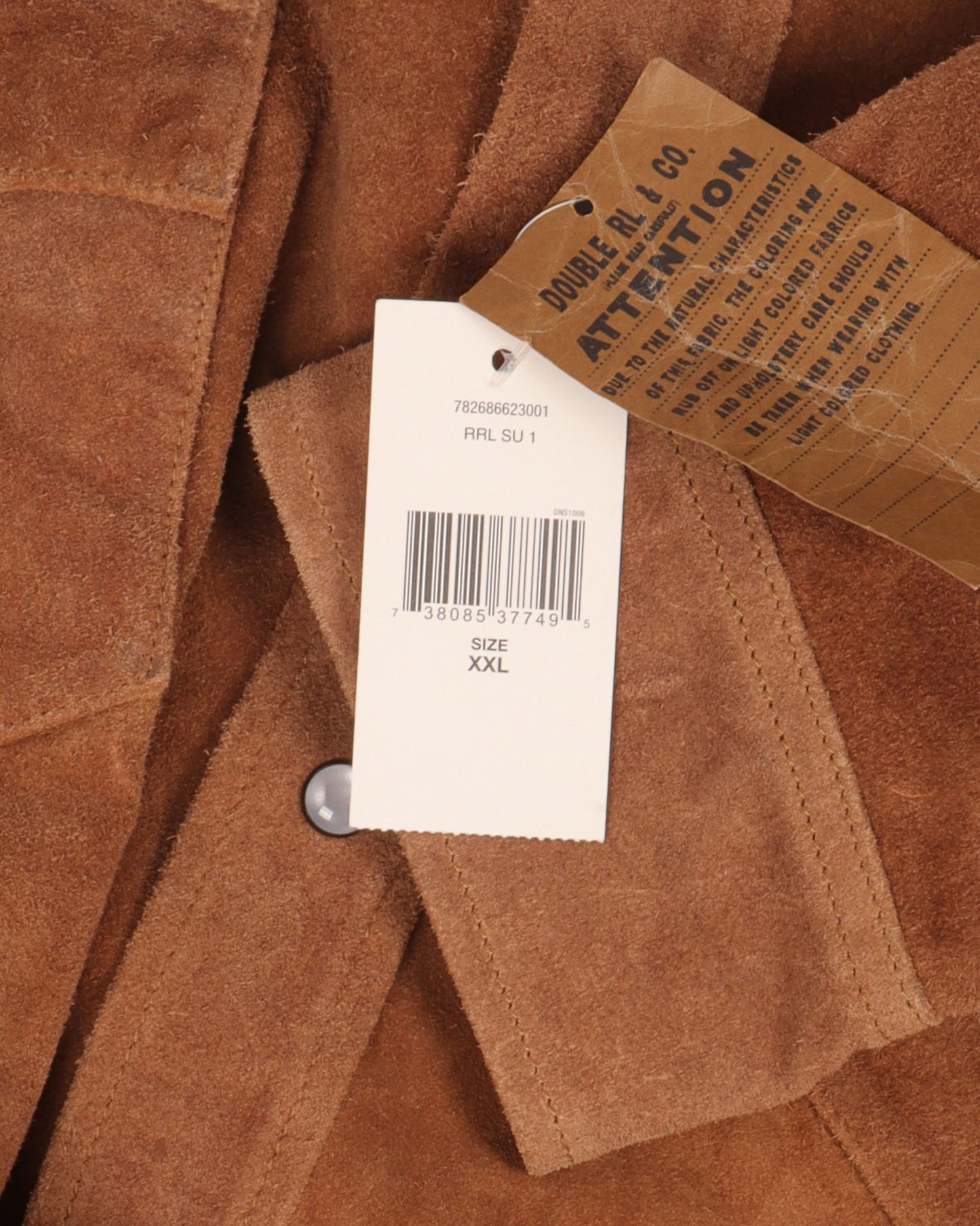 Brown Suede Shirt