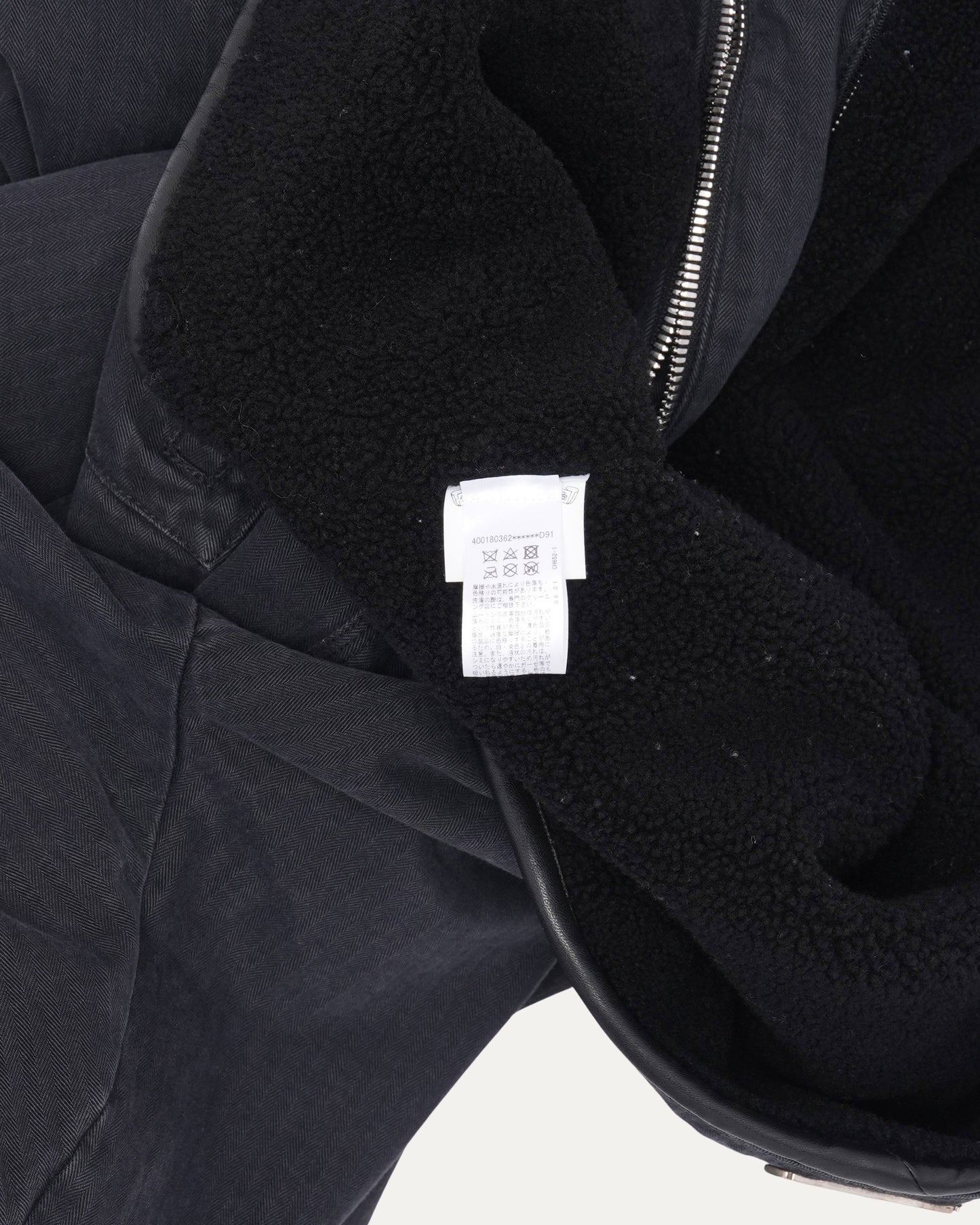 Shearling Lined HBT Give Me Fire Jacket