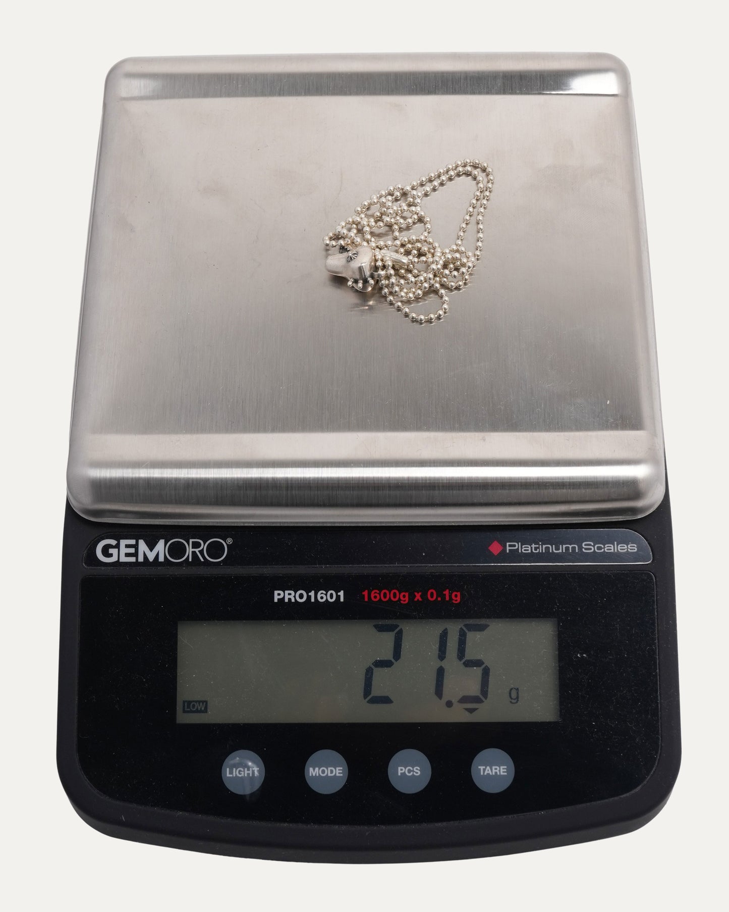 Dinosaur Pendant w/ Ball Chain