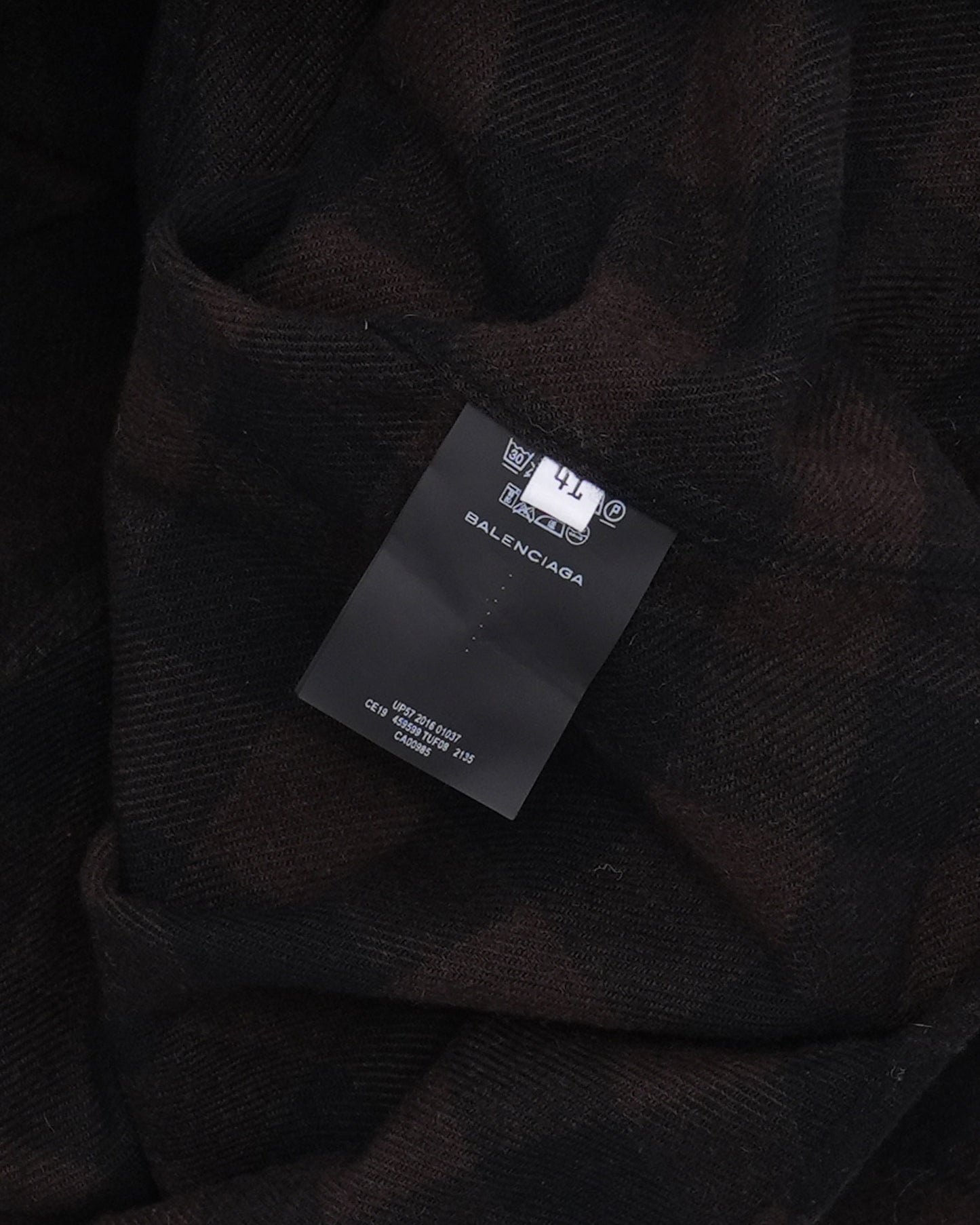 FW16 Padded Shoulder Flannel Shirt