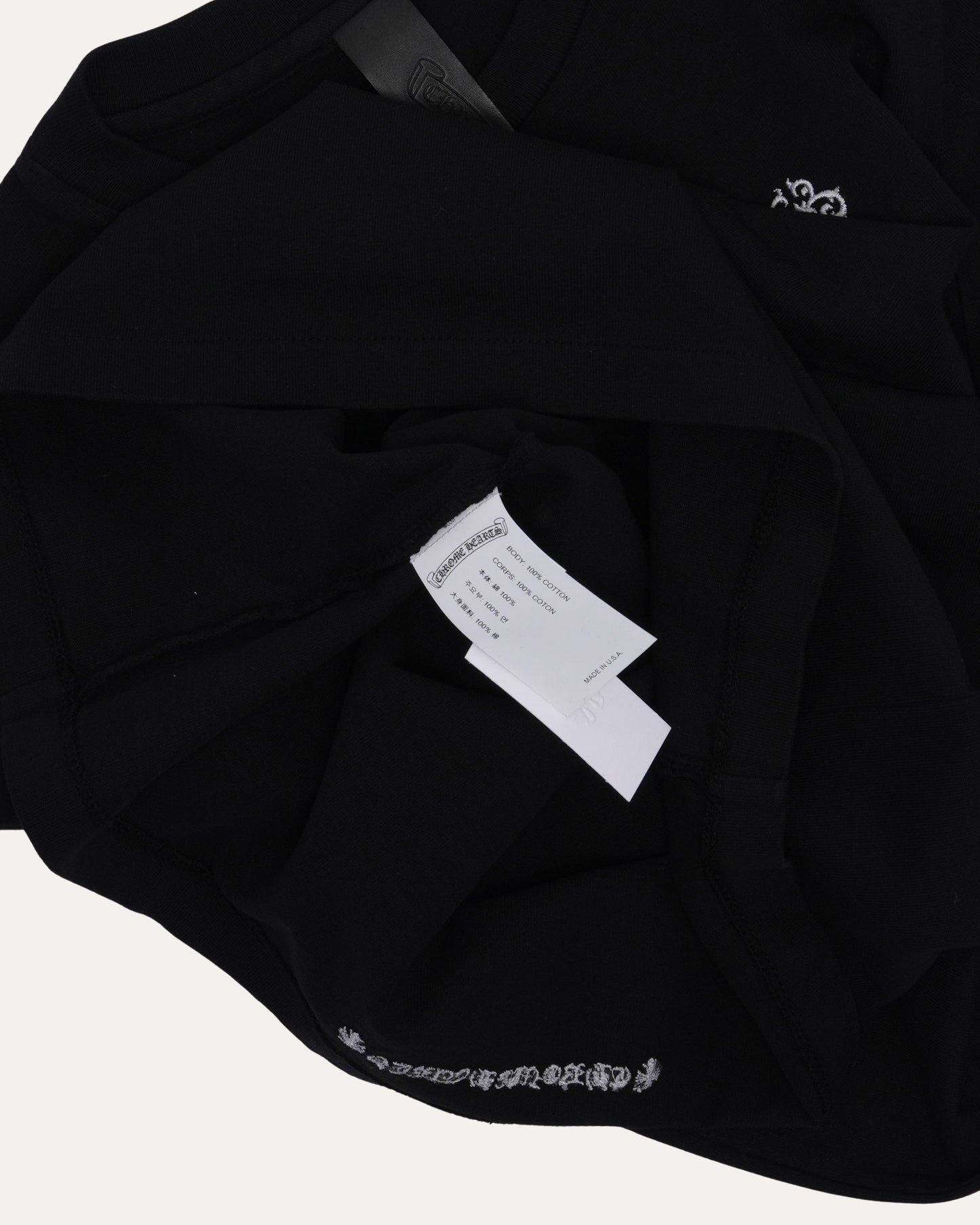 Heavyweight Embroidered Dagger Long Sleeve T-Shirt