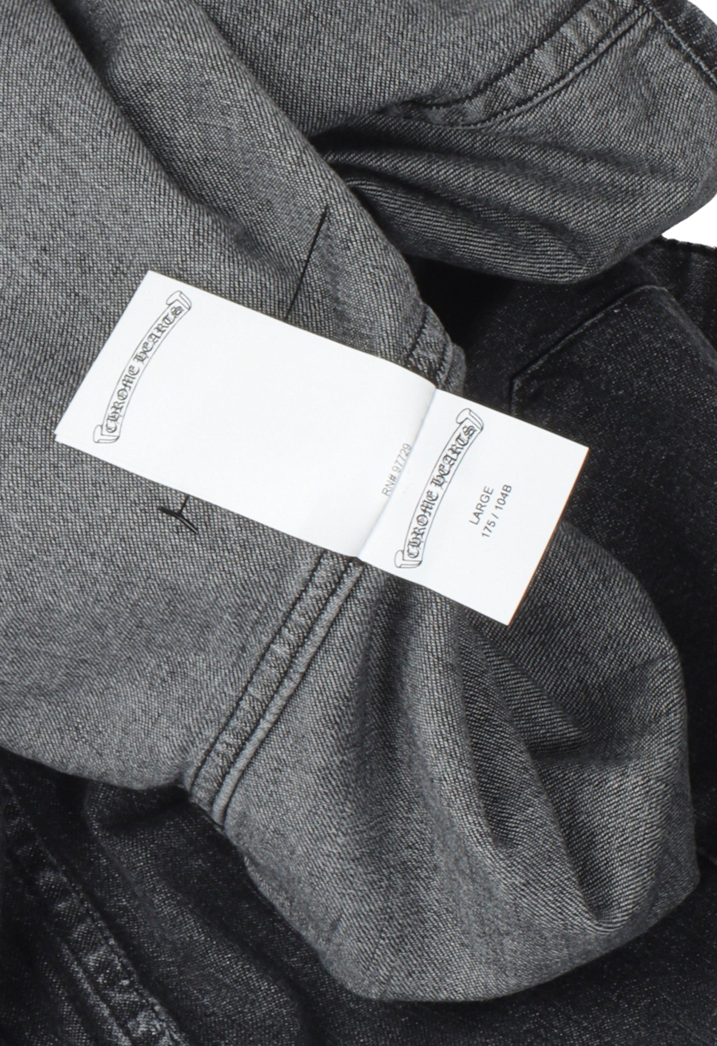 Denim Cross Patch Shirt