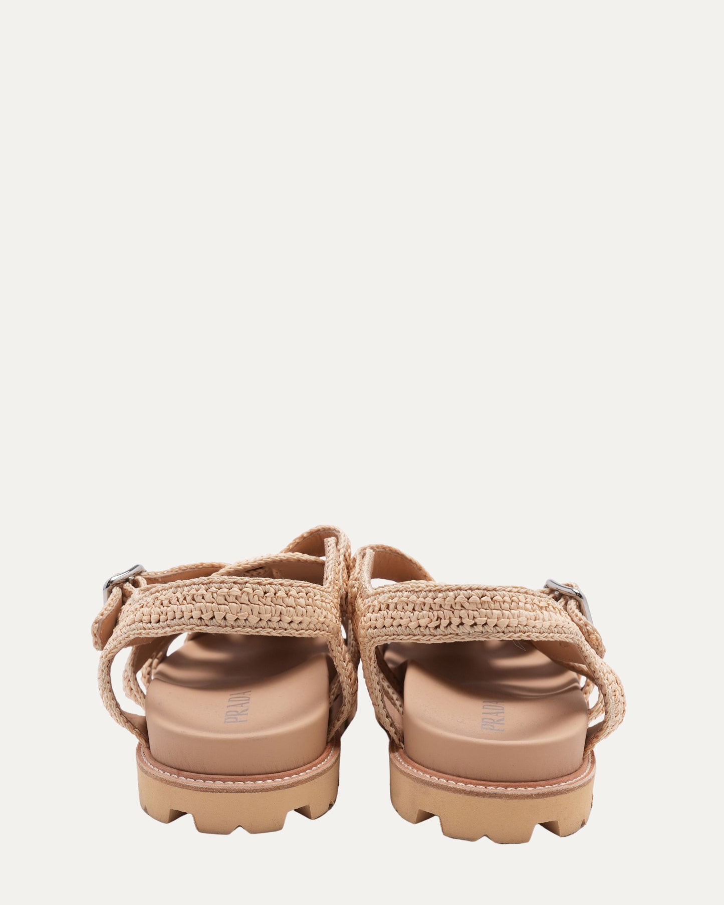 Raffia Fisherman Sandals