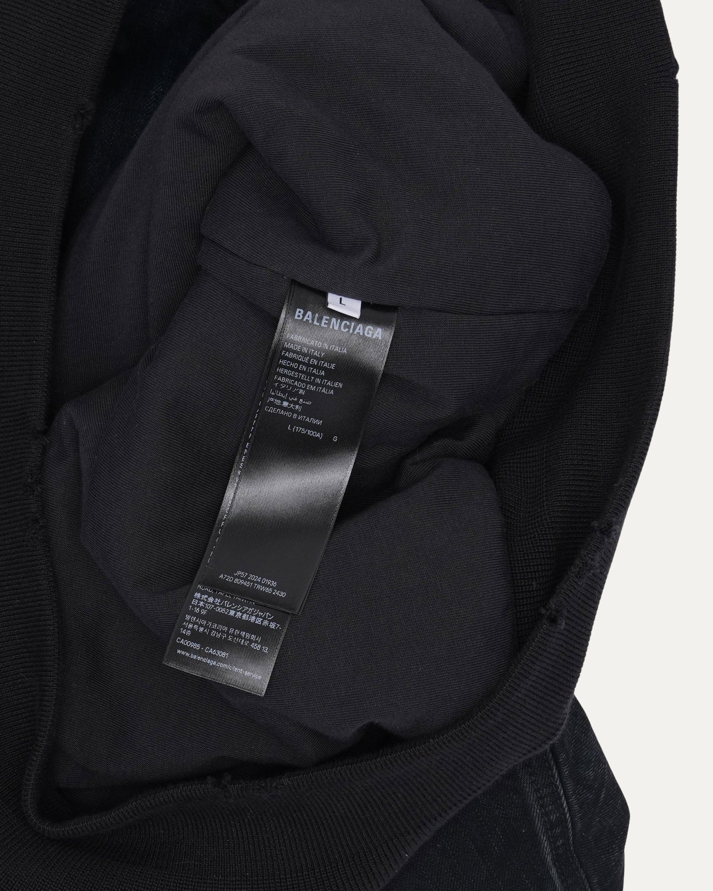 Distressed Oversized Denim Bomber Jacket