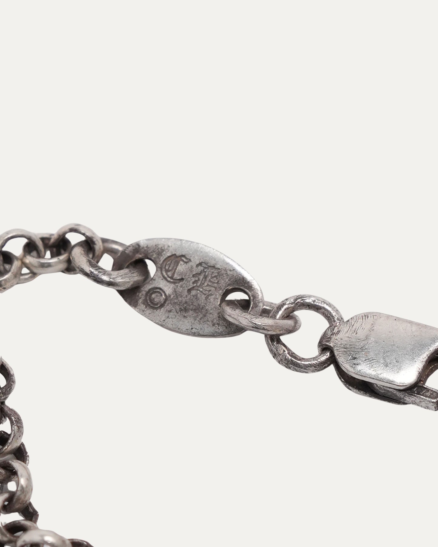 Baby Fat Pendant on Roll Chain