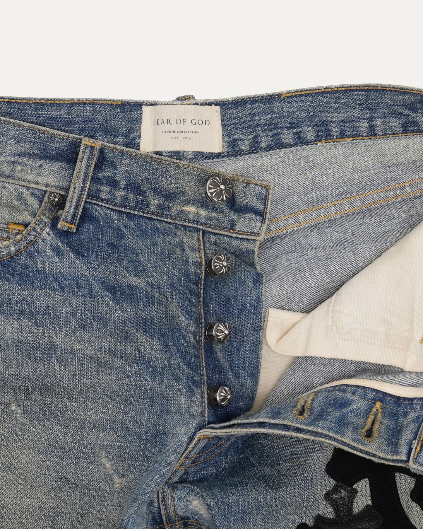 Fear of God Cross Patch Jeans