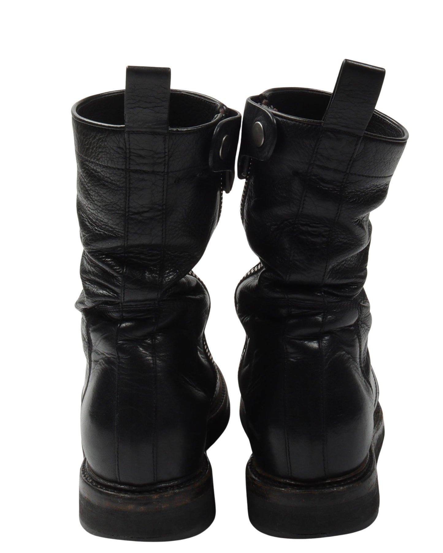SS18 "DIRT" Calf Leather Creeper Boots