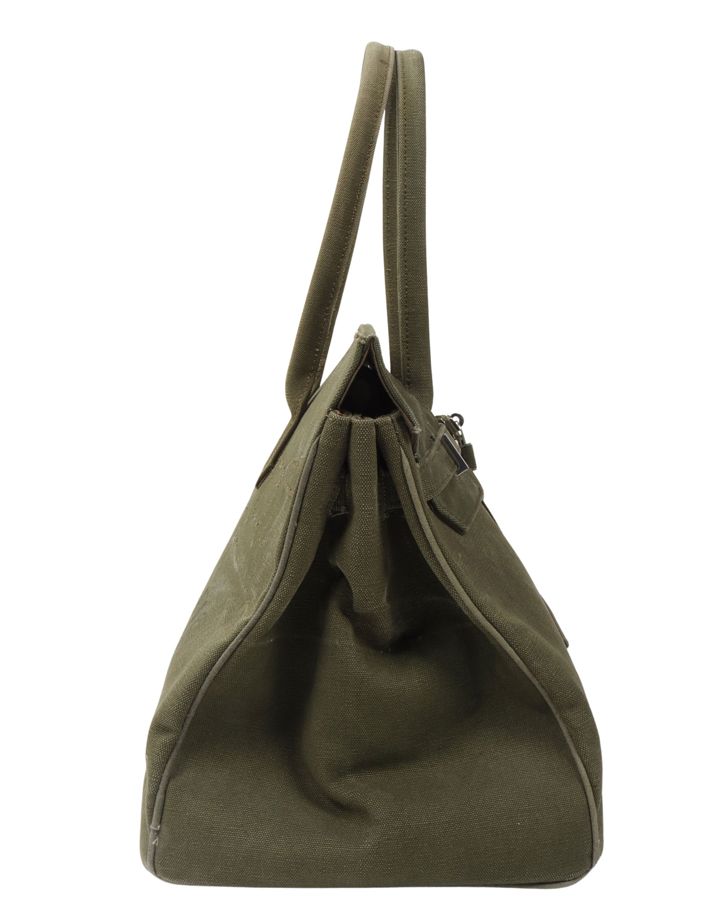 Canvas Birkin Travel Bag
