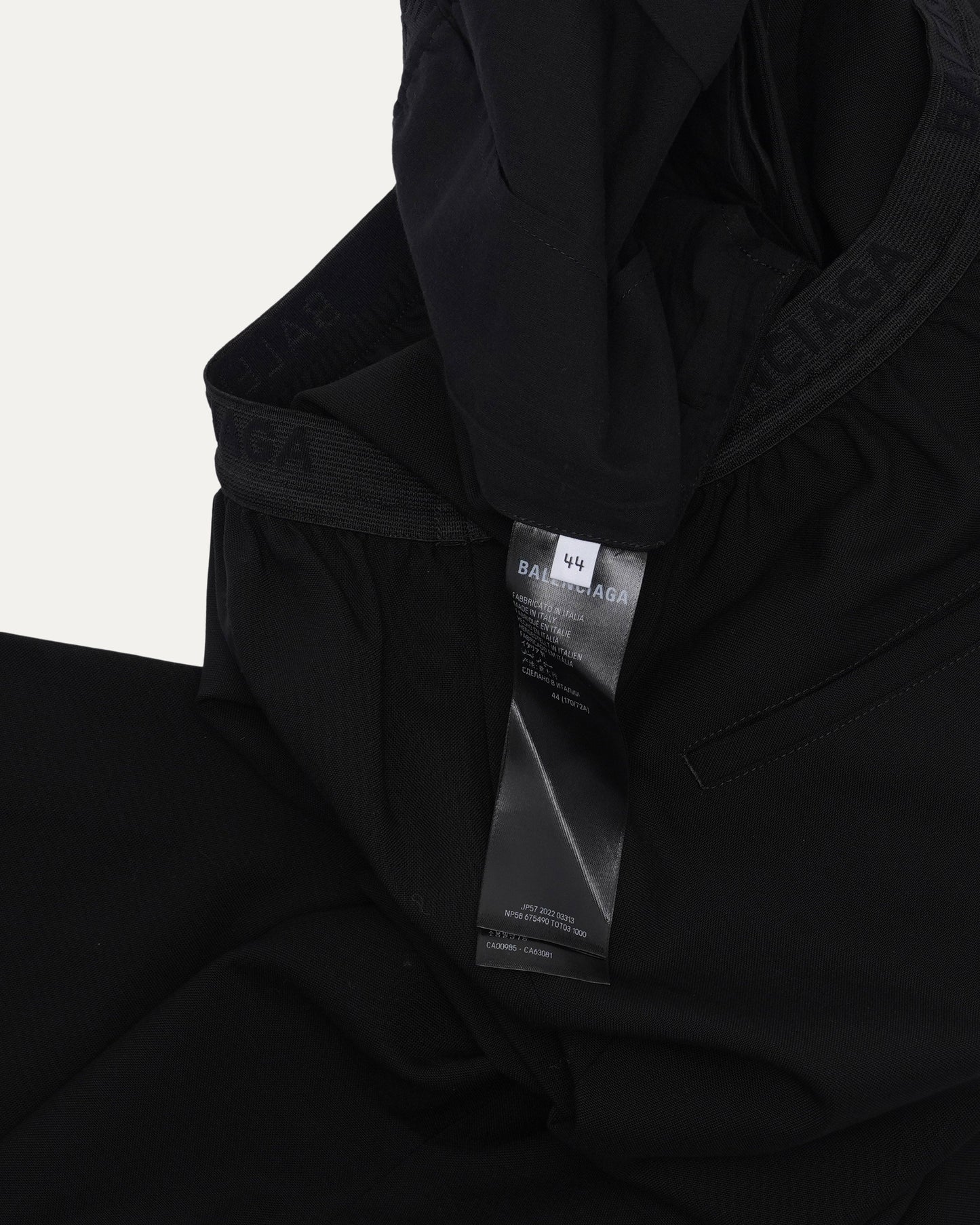 Elastic Waistband Pants