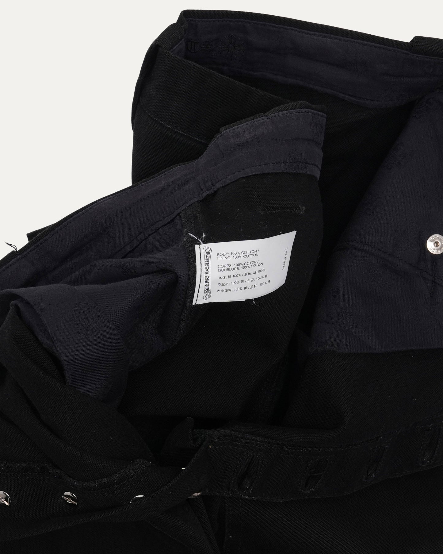Cross Patch Double Knee Pants