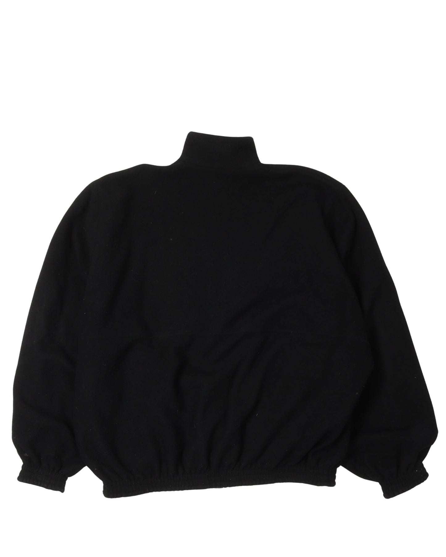 Oversized Reversible Nylon & Fleece Track Jacket