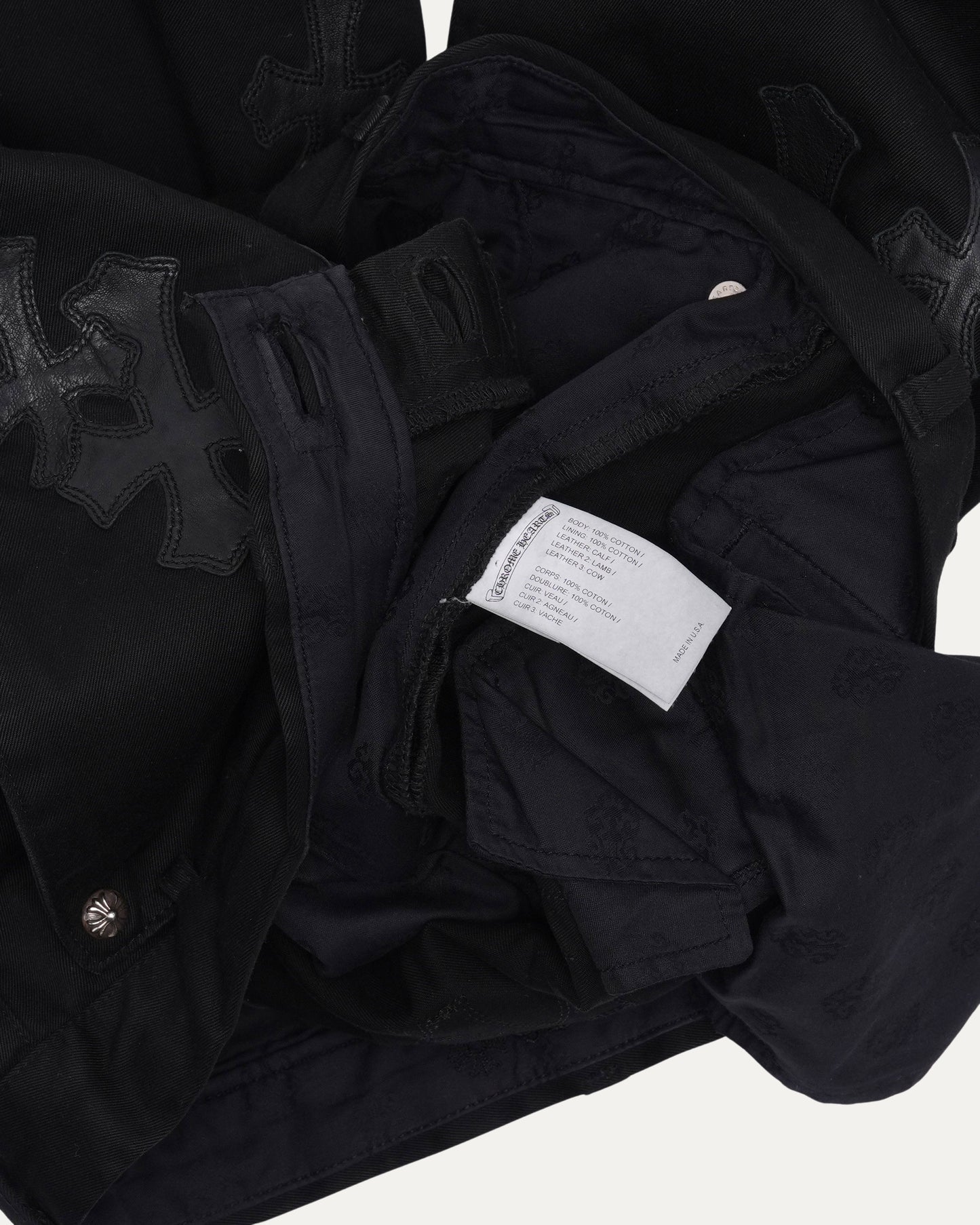Cross Patch Chino Pants
